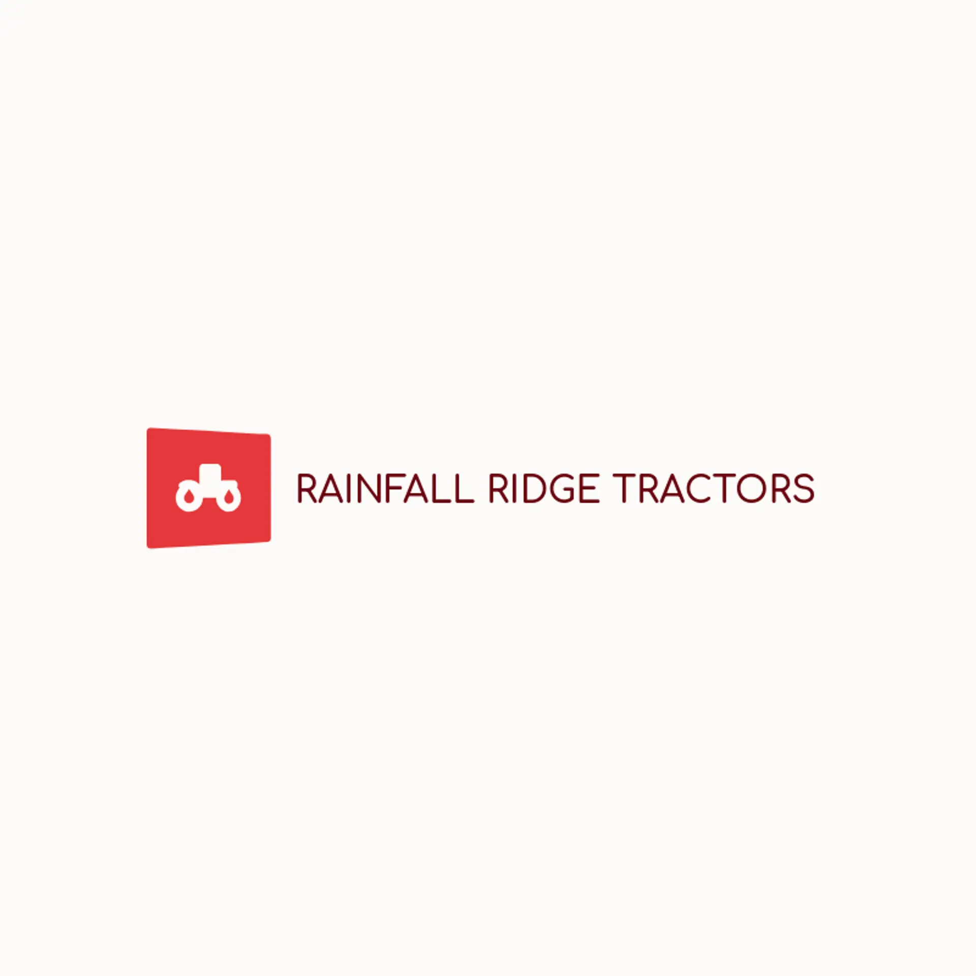 Rainfall Ridge Tractors logo for tractor