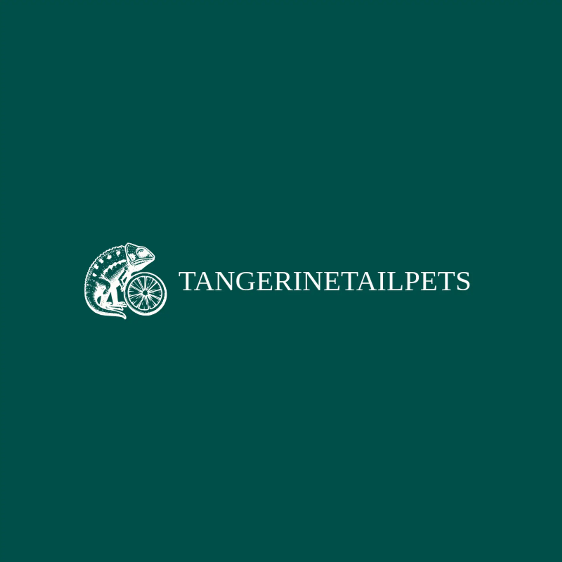 Tangerine Tail Pets logo for chameleon