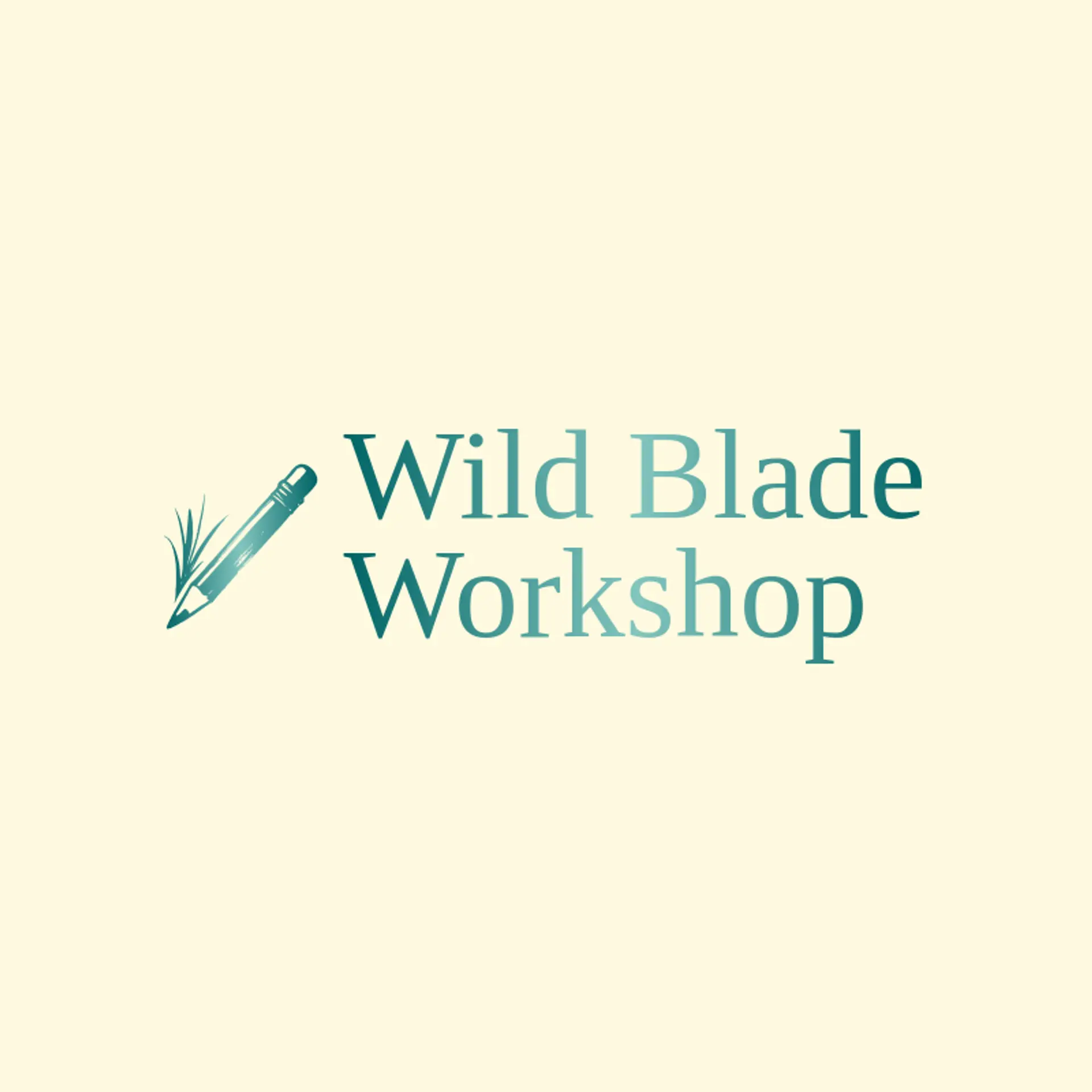 Wild Blade Workshop logo for grass