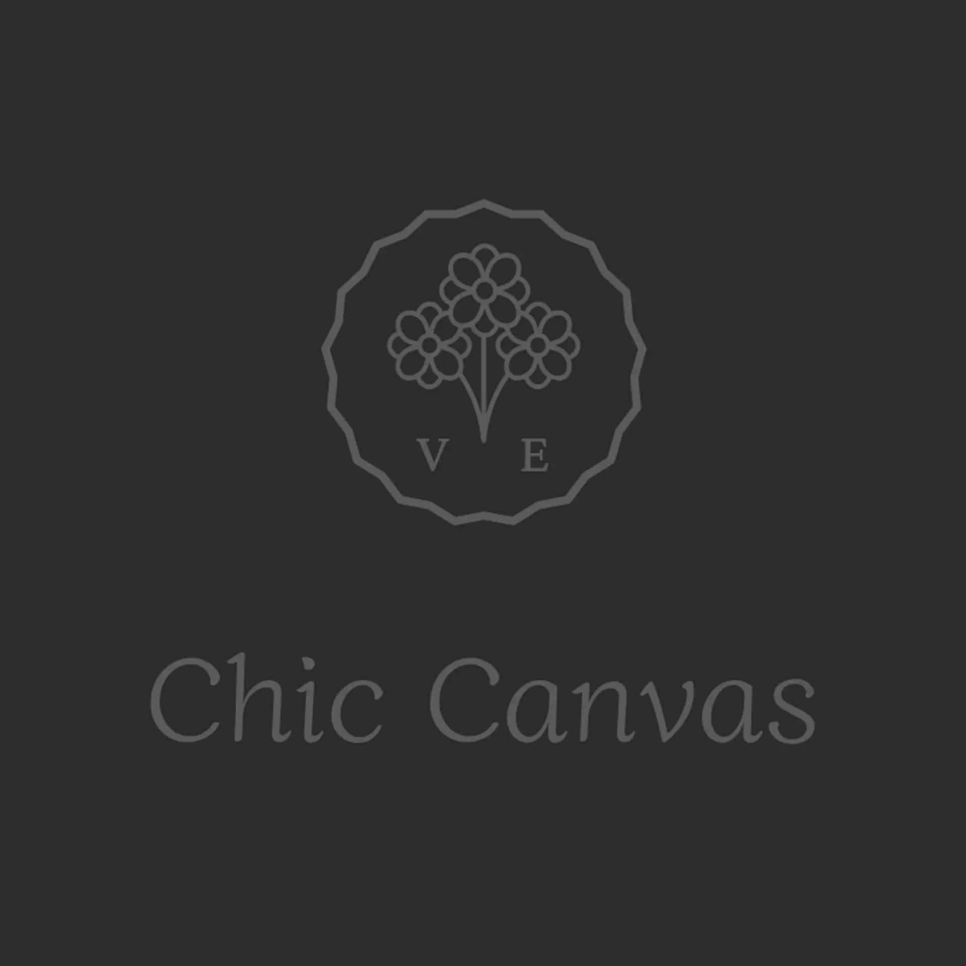 Chic Canvas logo for creative fashion