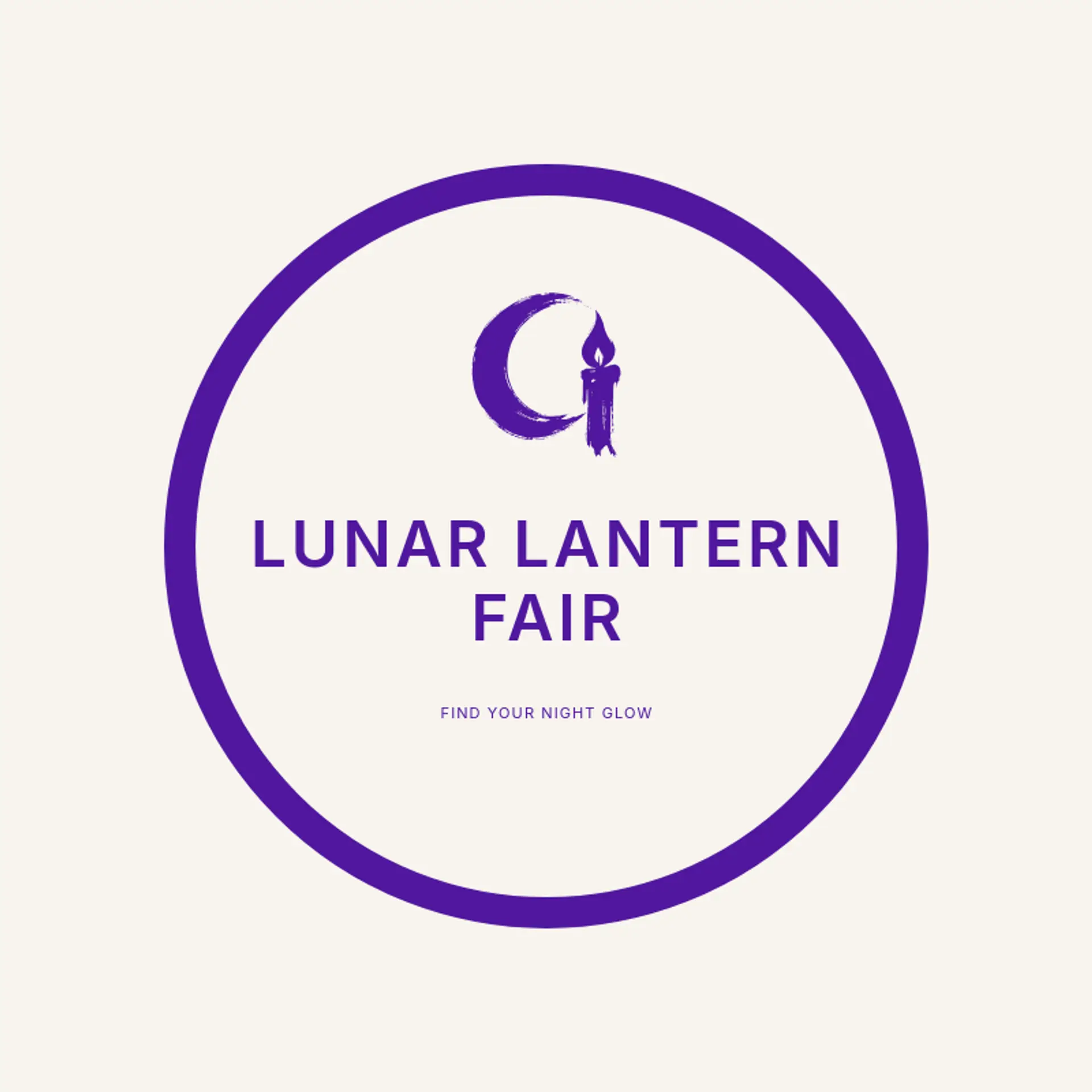 Lunar Lantern Fair logo for halloween