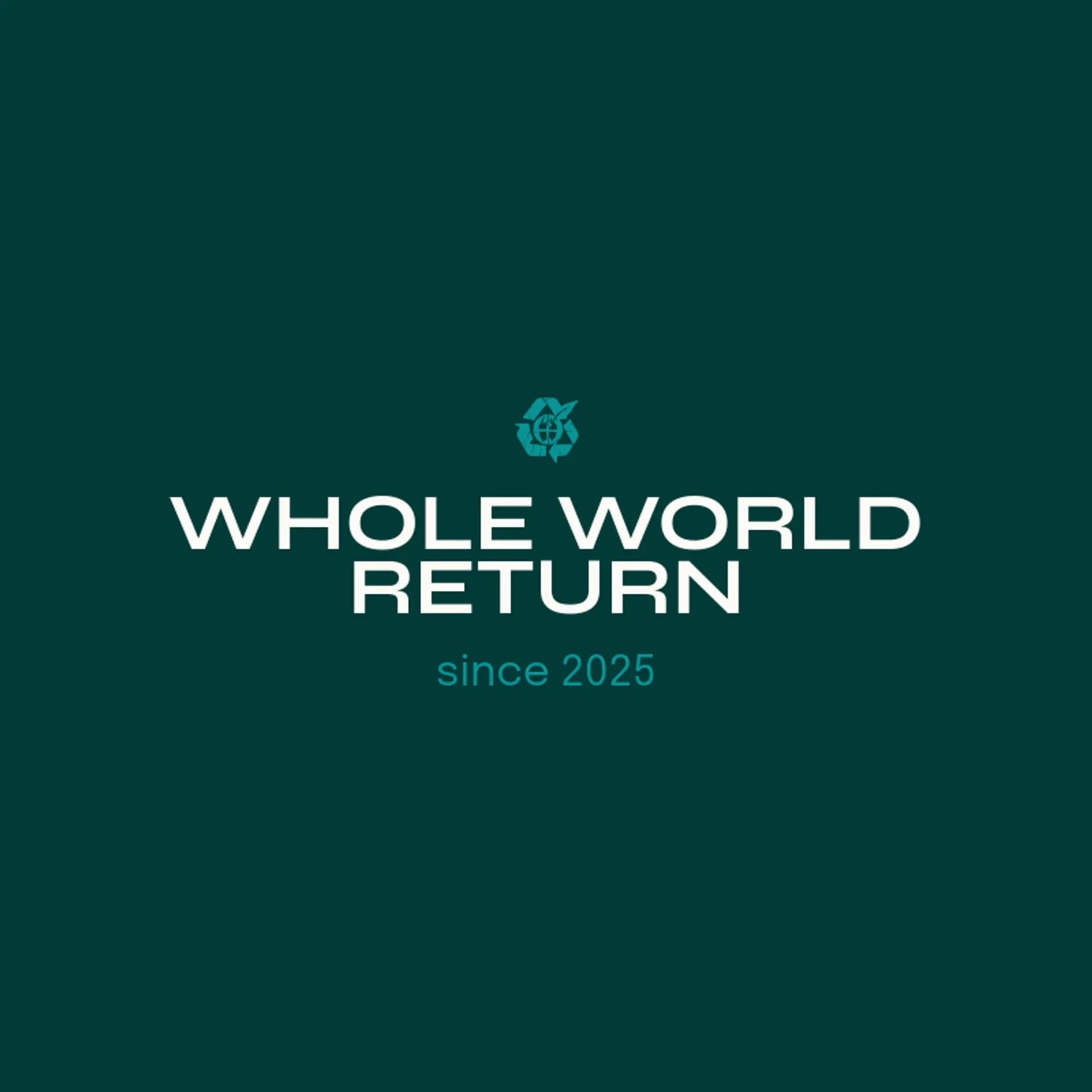 Whole World Return logo for recycle