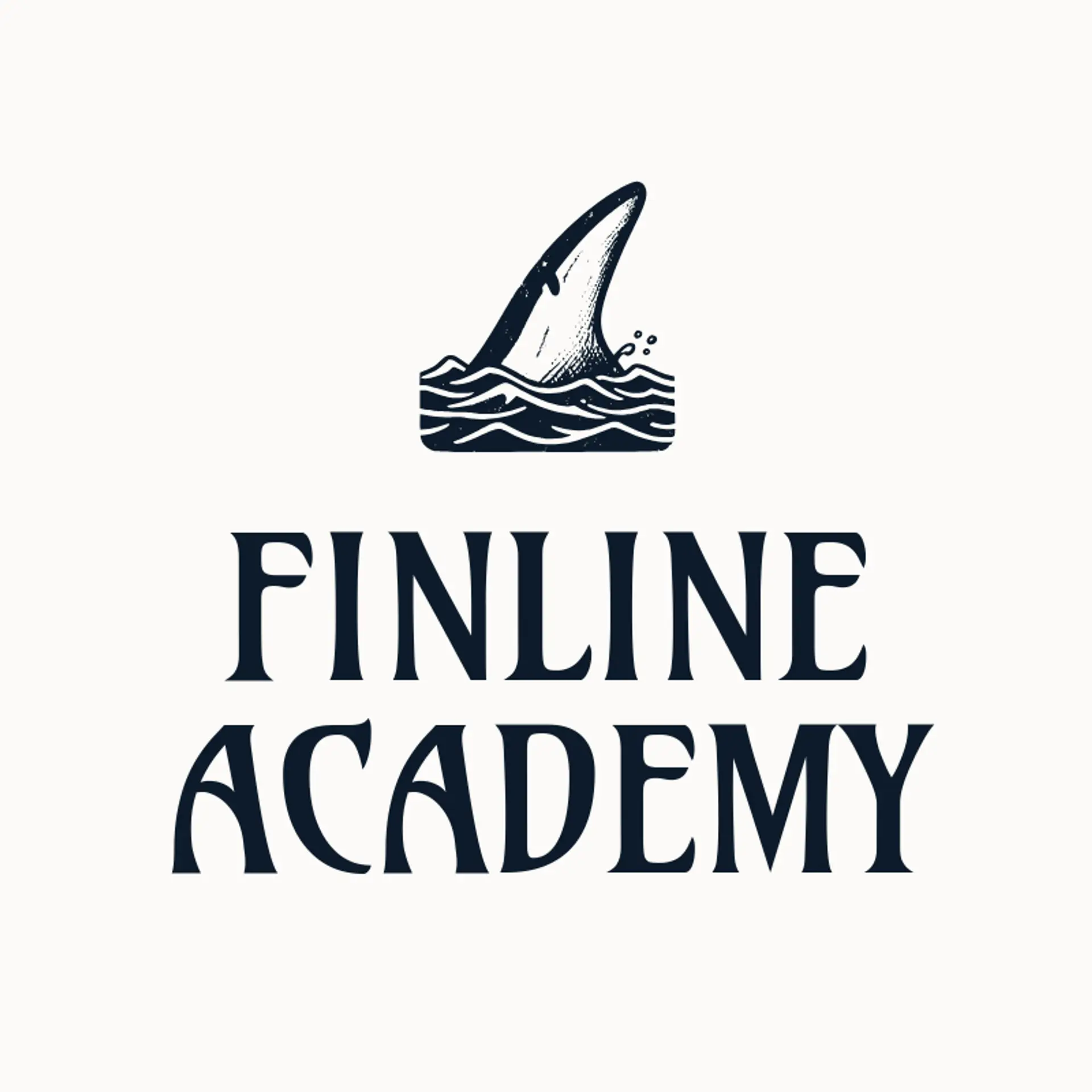 Finline Academy logo for shark