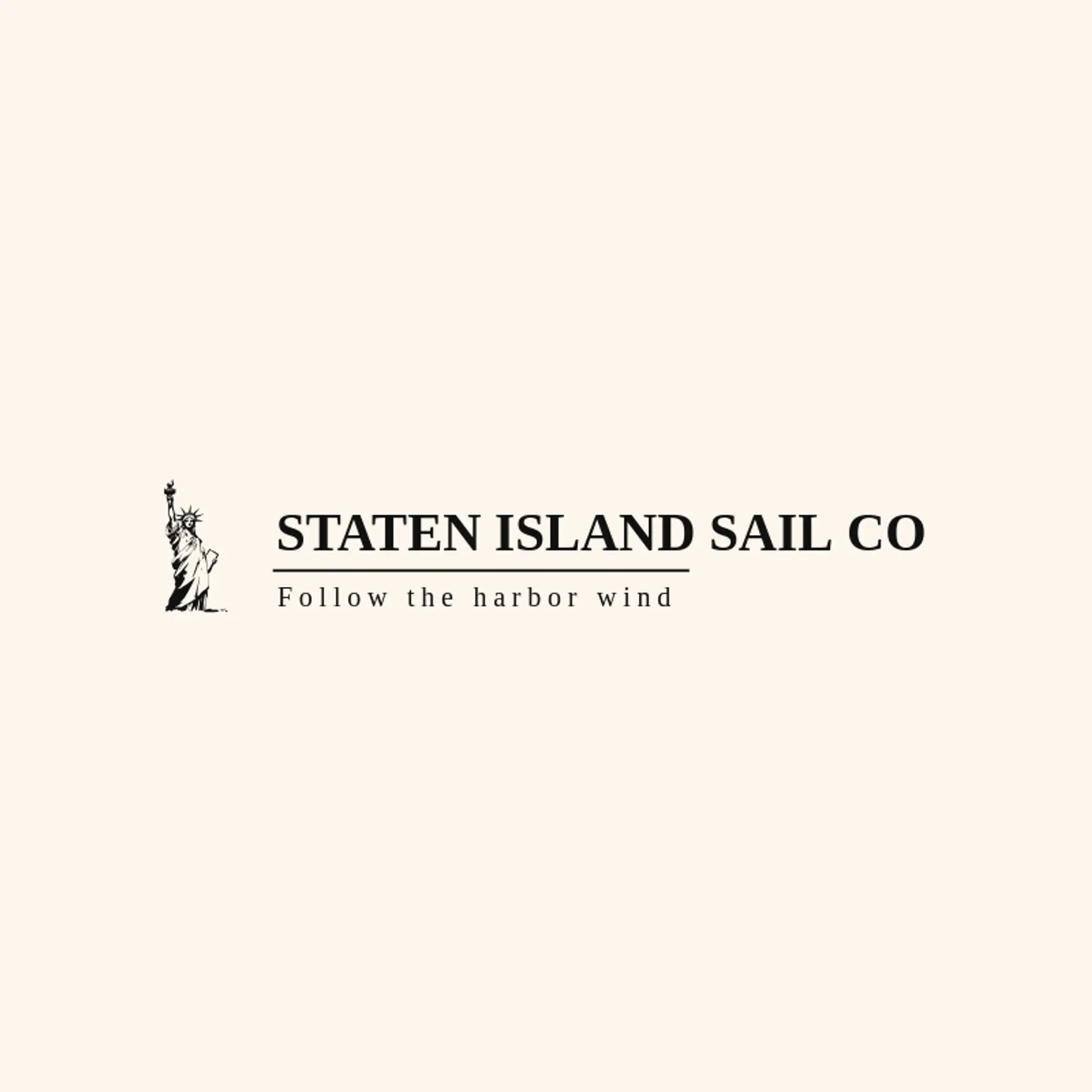 Staten Island Sail Co logo for new york