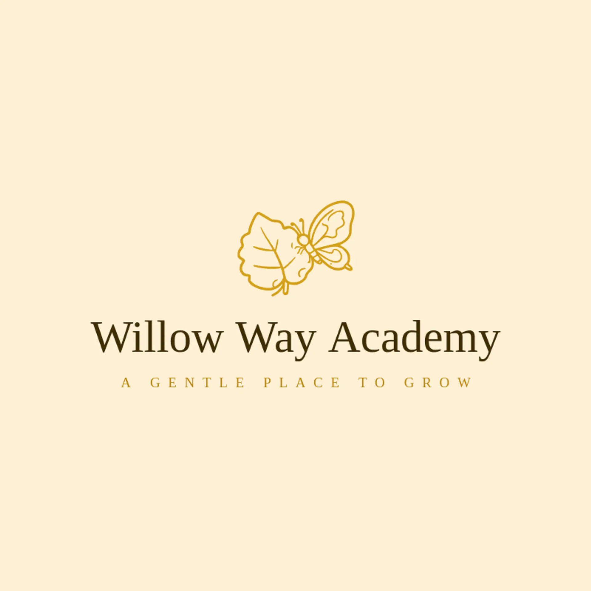 Willow Way Academy logo for childcare