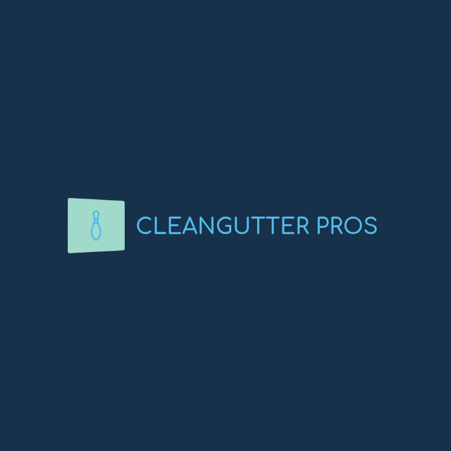 CleanFlow Gutter Services logo for gutter cleaning