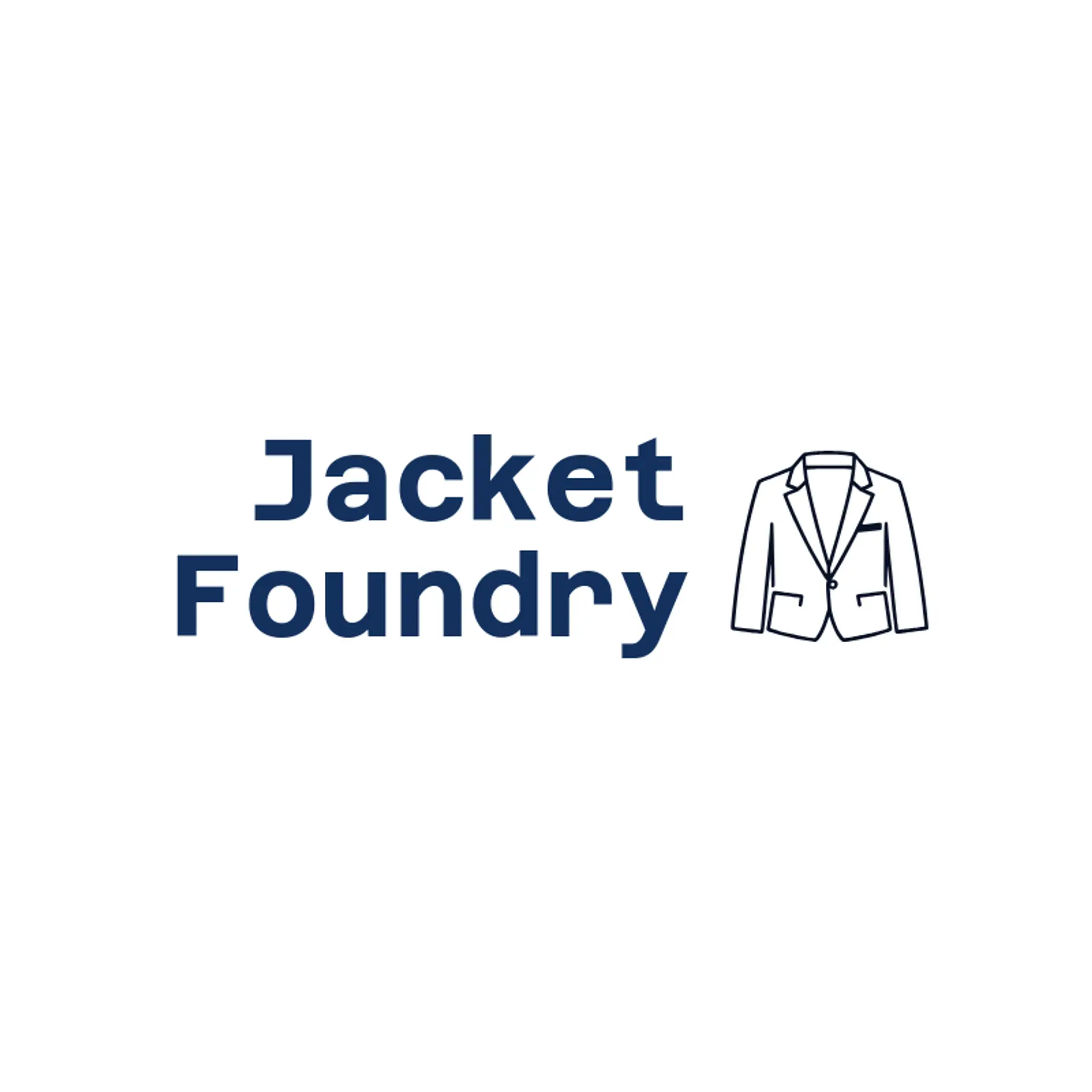 Jacket Foundry logo for tailor