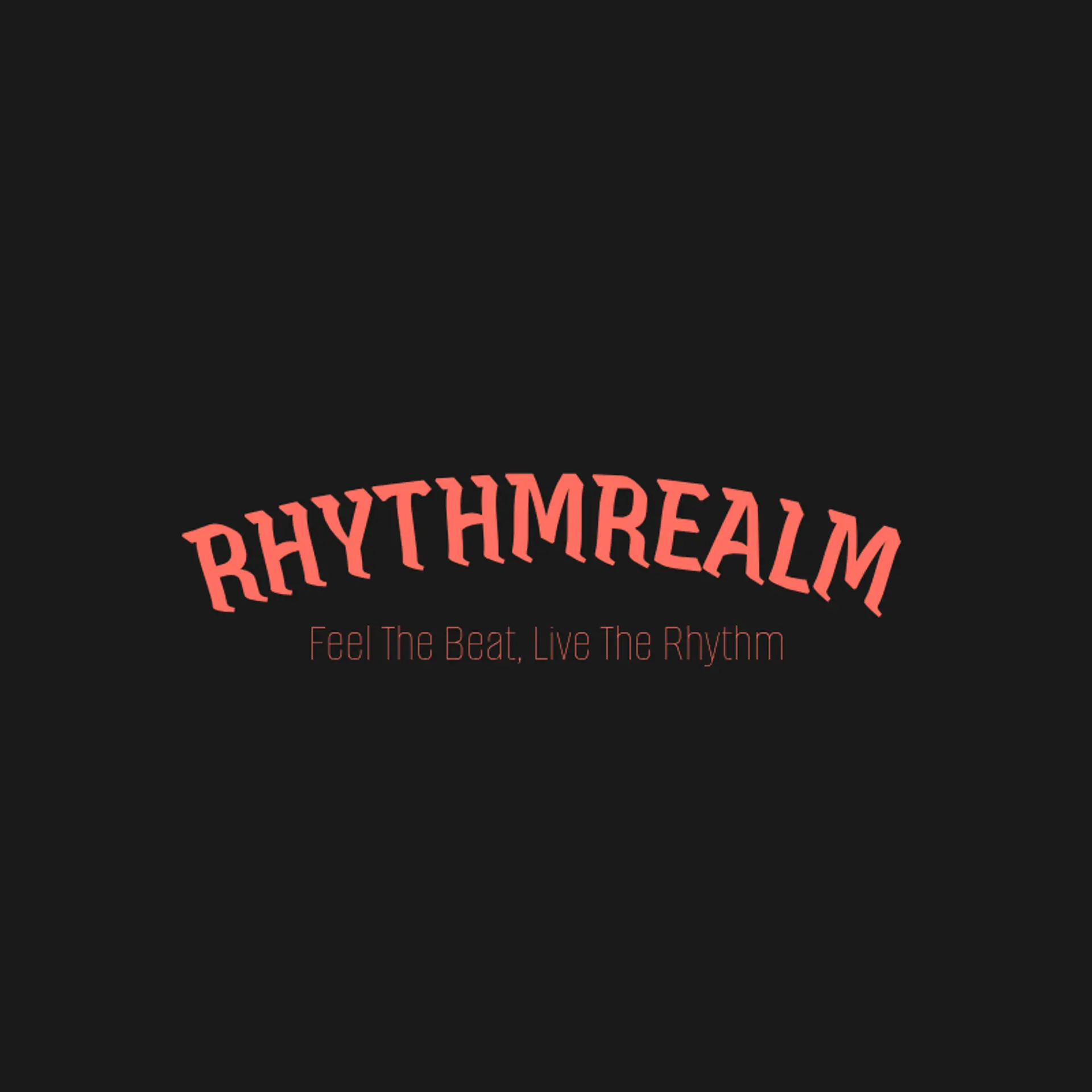 Rhythm Realm logo for creative music