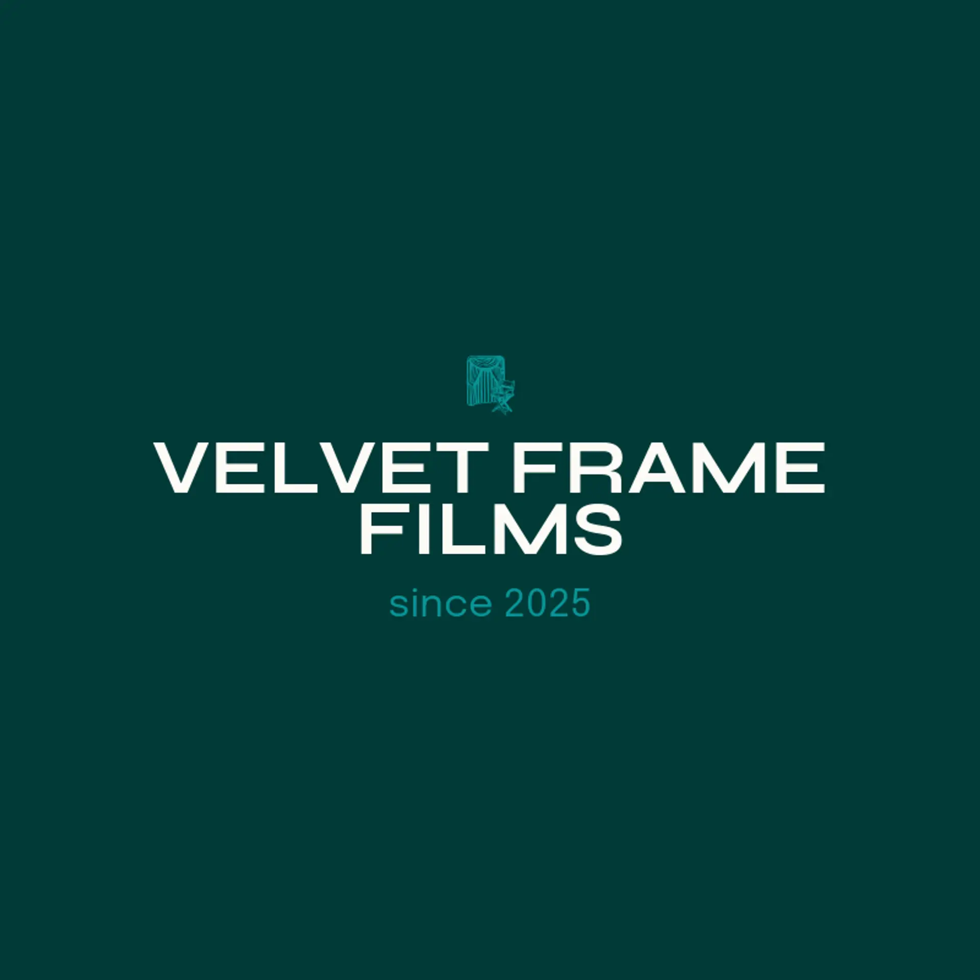 Velvet Frame Films logo for cinematic