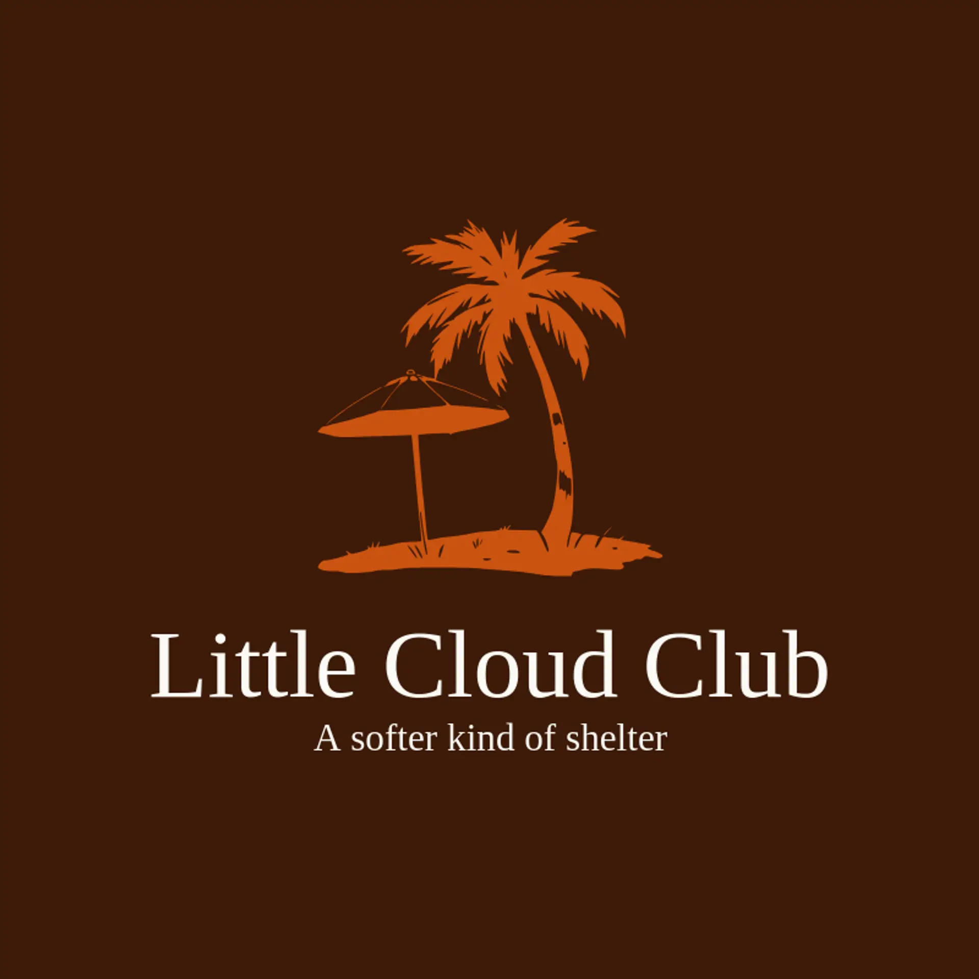 Little Cloud Club logo for umbrella