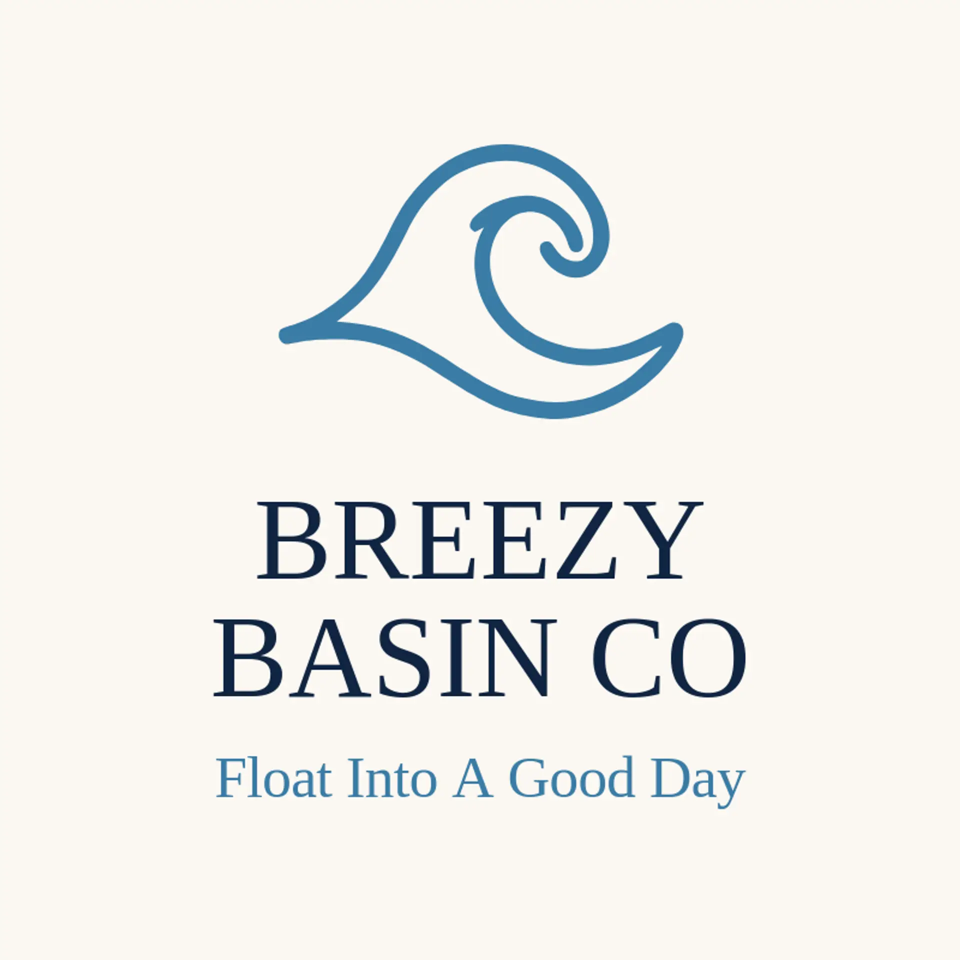 Breezy Basin Co logo for water park