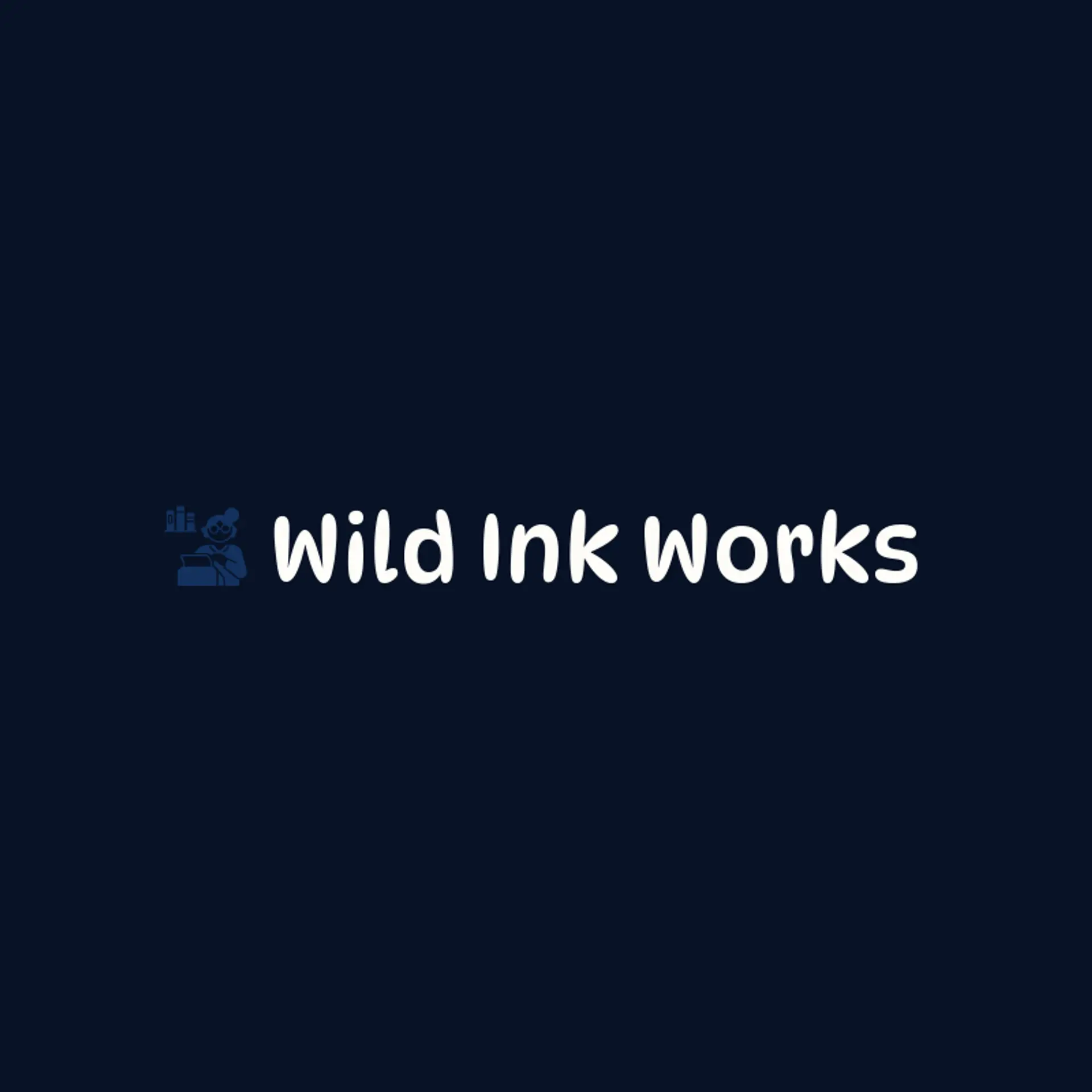 Wild Ink Works logo for playwright
