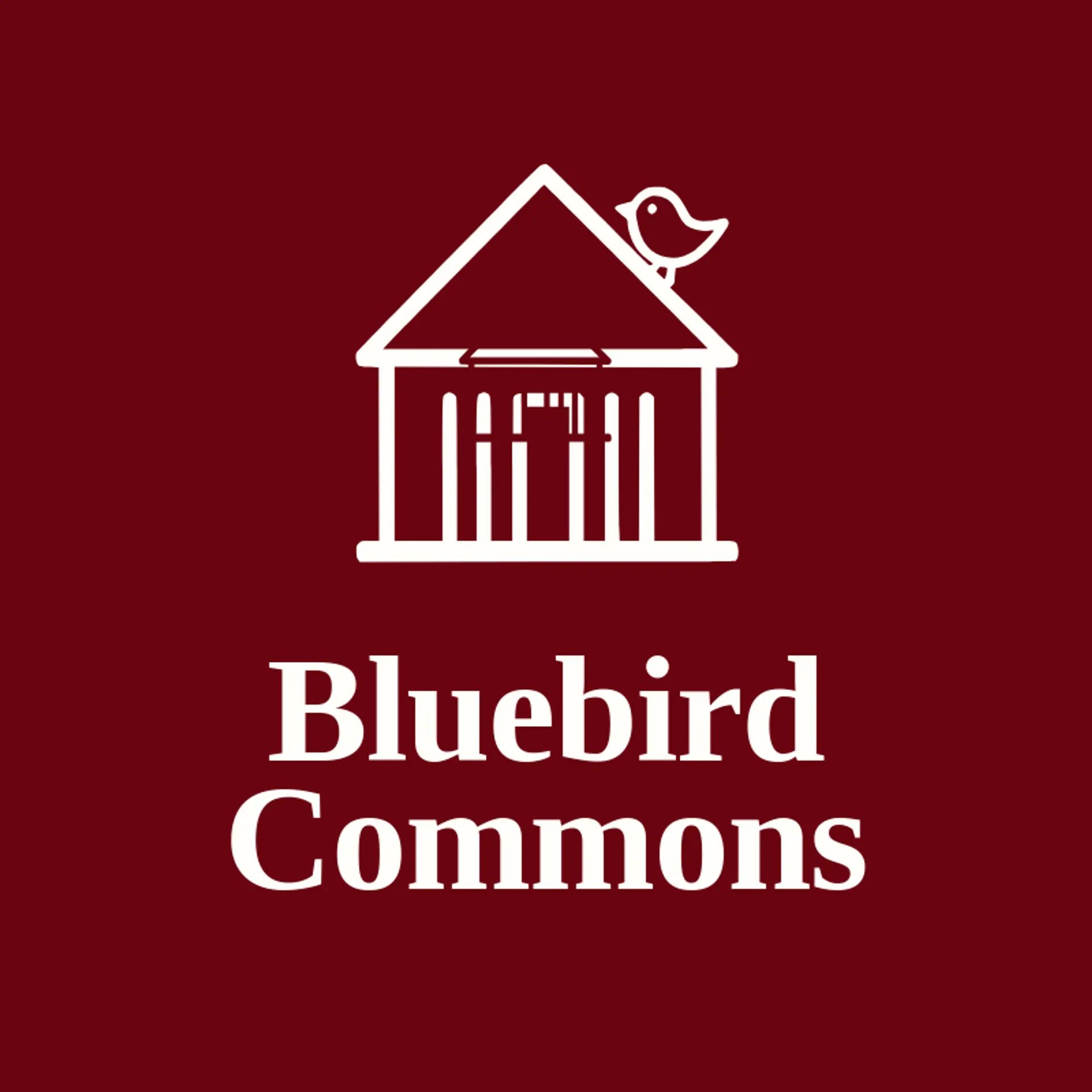 Bluebird Commons logo for mall