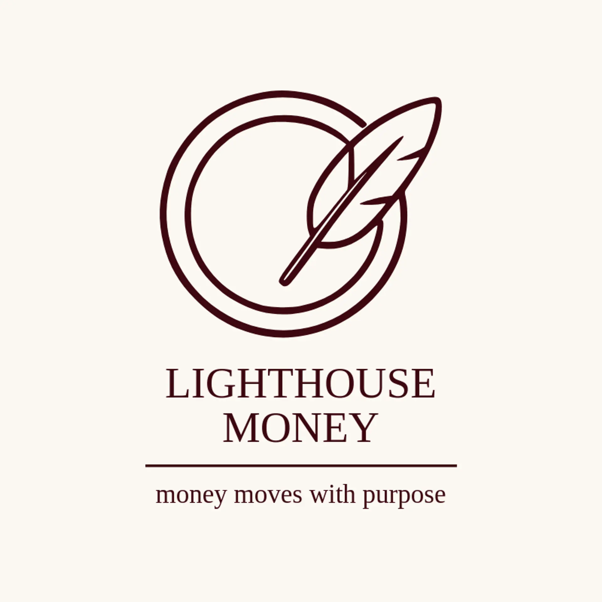 Lighthouse Money logo for fintech