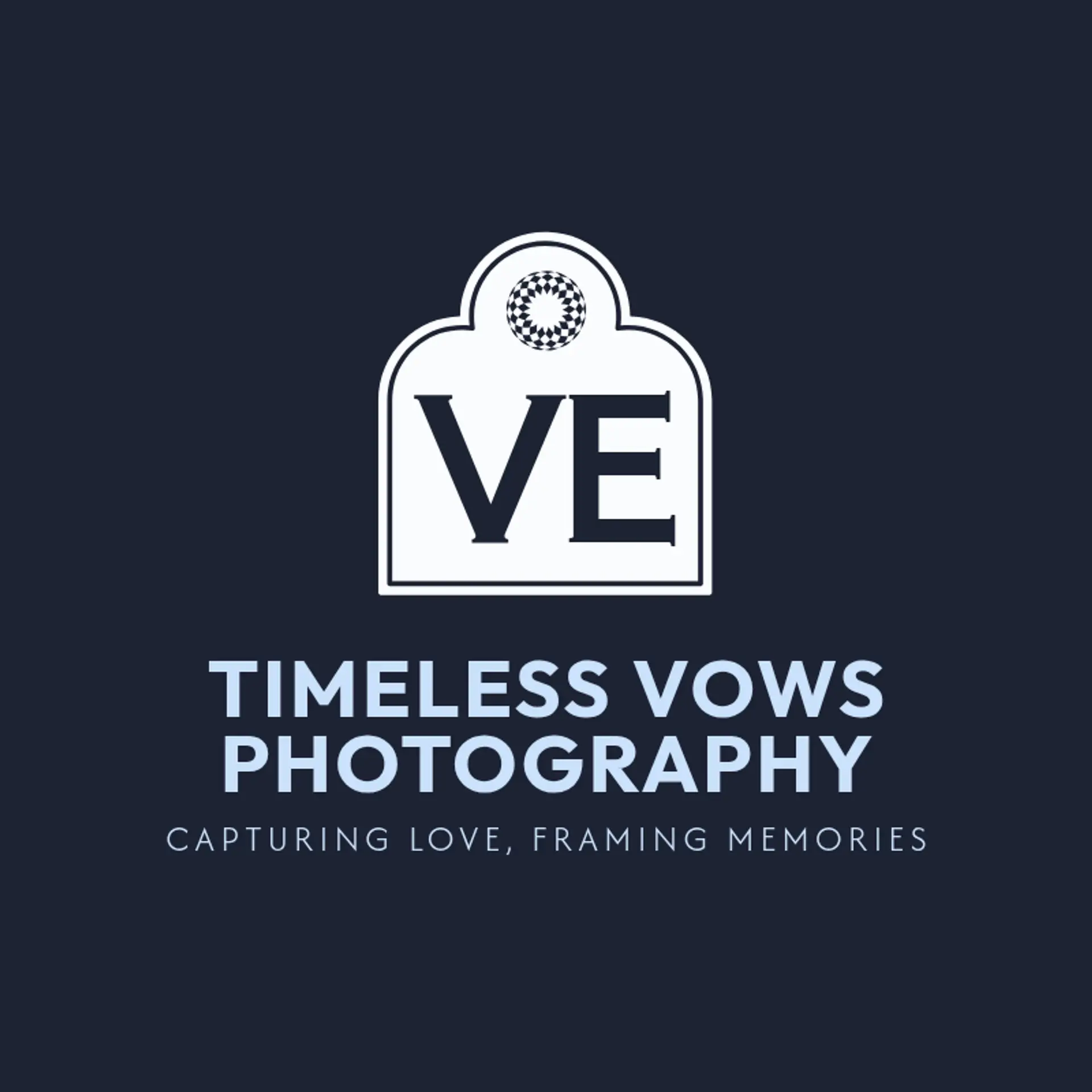 Timeless Vows Photography logo for wedding photographer