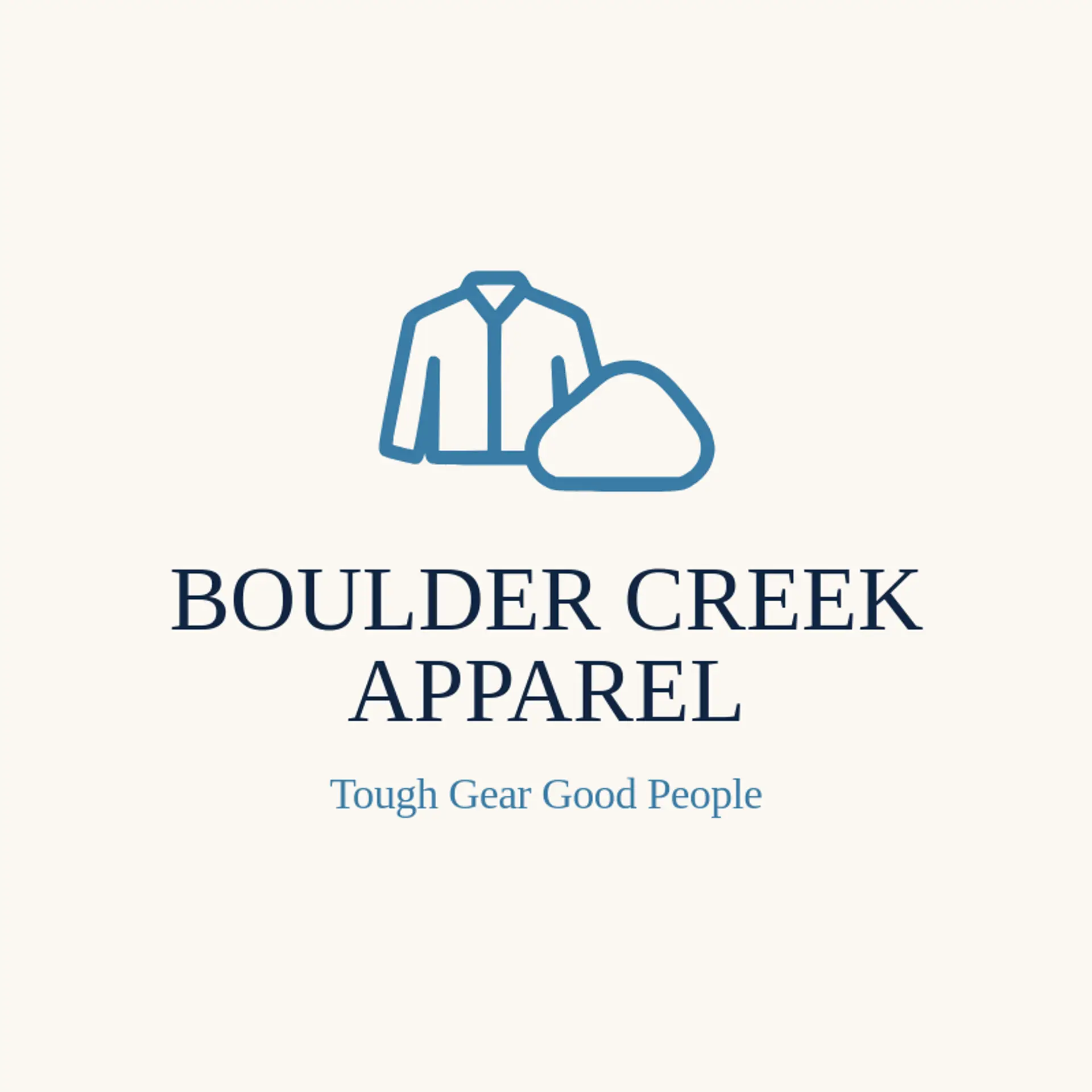Boulder Creek Apparel logo for uniform