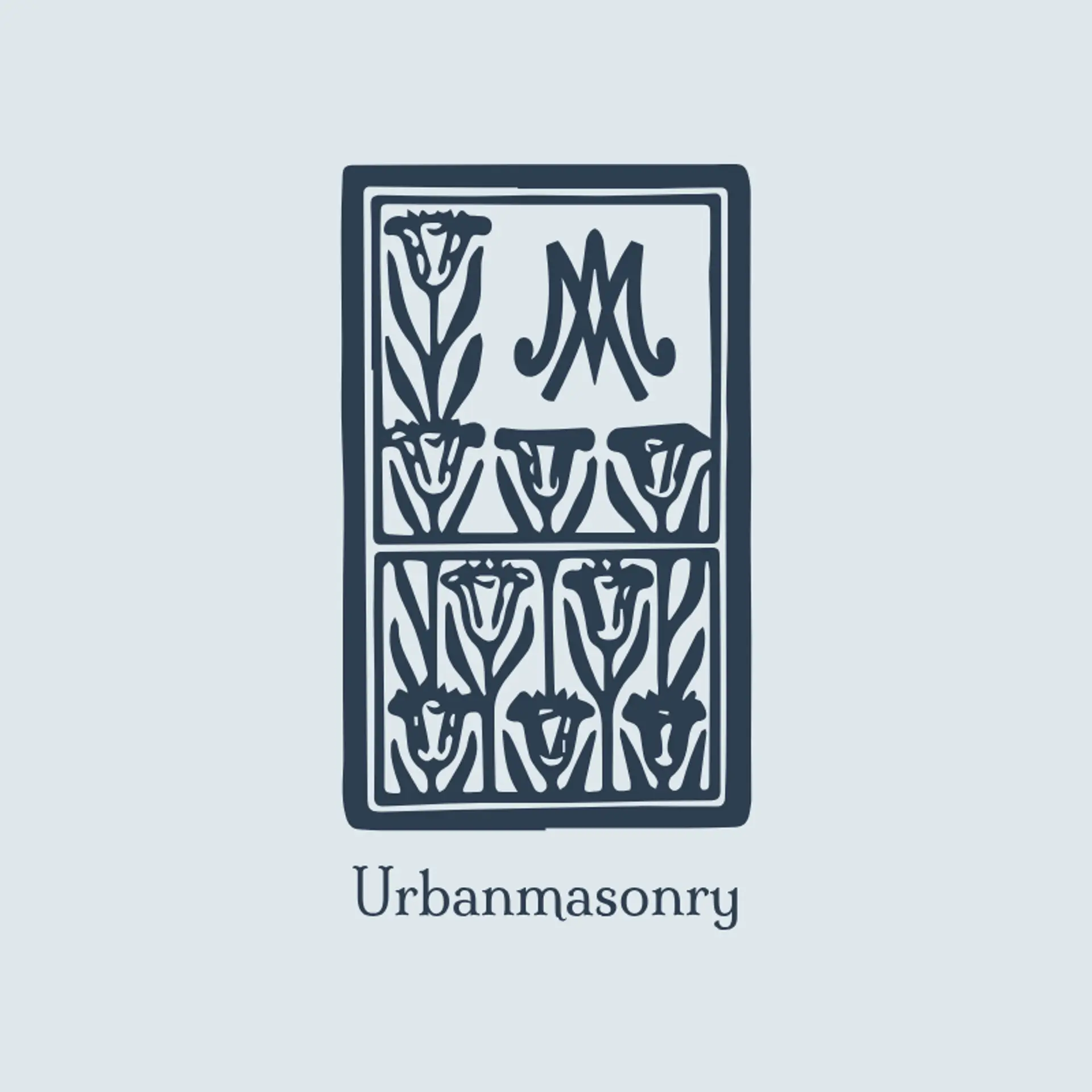 UrbanMasonry logo for construction