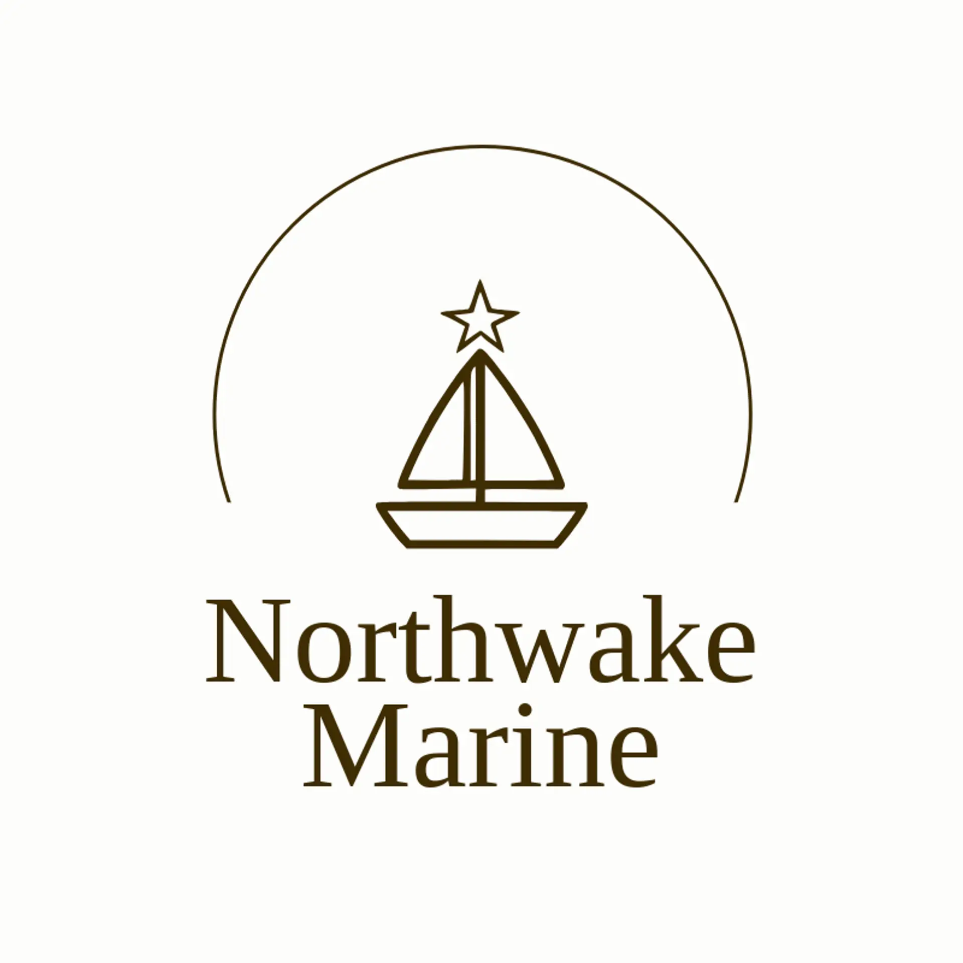 Northwake Marine logo for sailboat