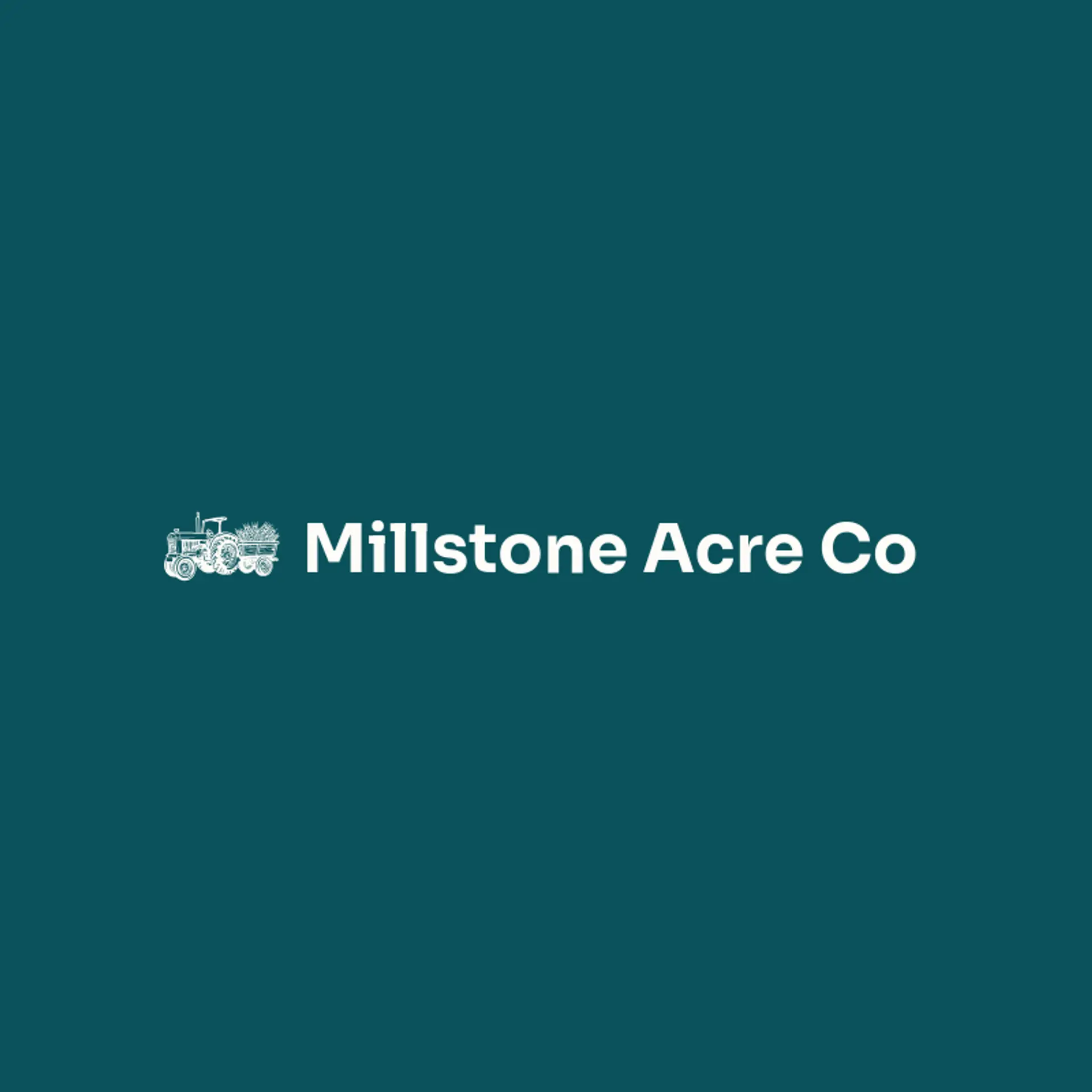Millstone Acre Co logo for tractor