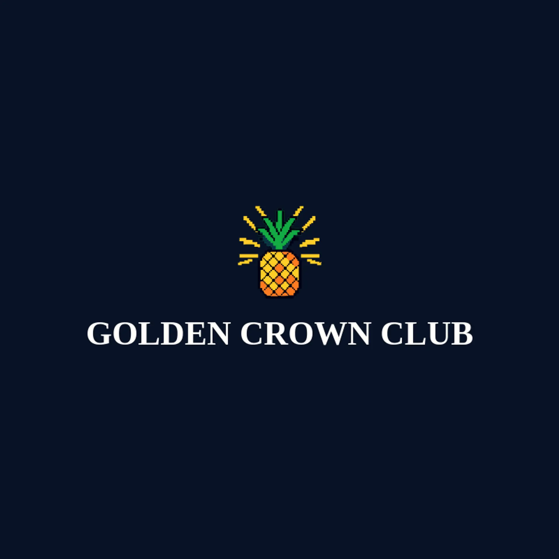 Golden Crown Club logo for pineapple