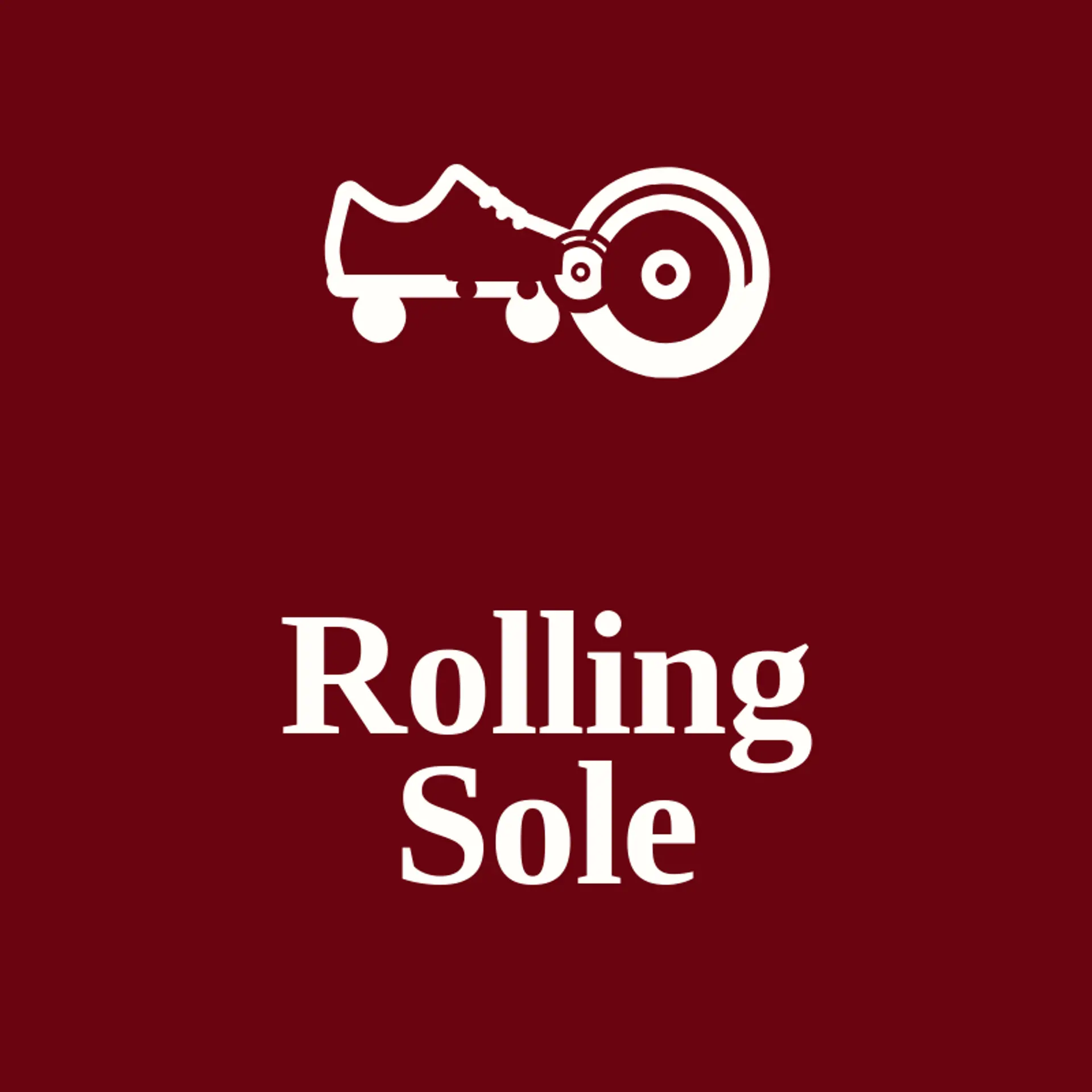 Rolling Sole logo for shoe