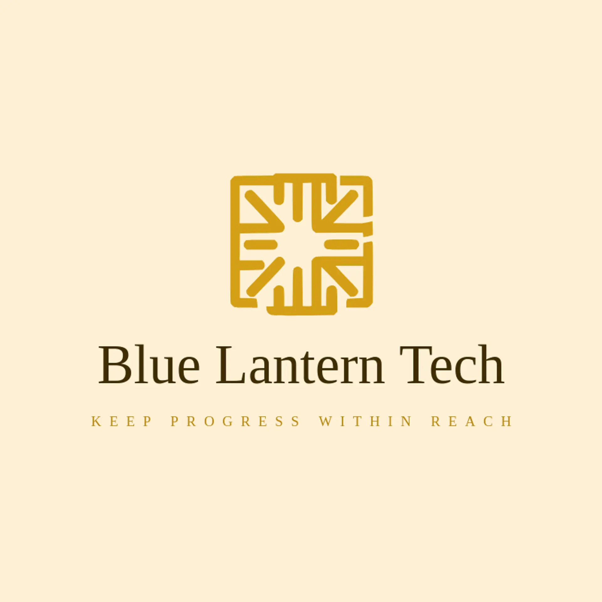 Blue Lantern Tech logo for electronics