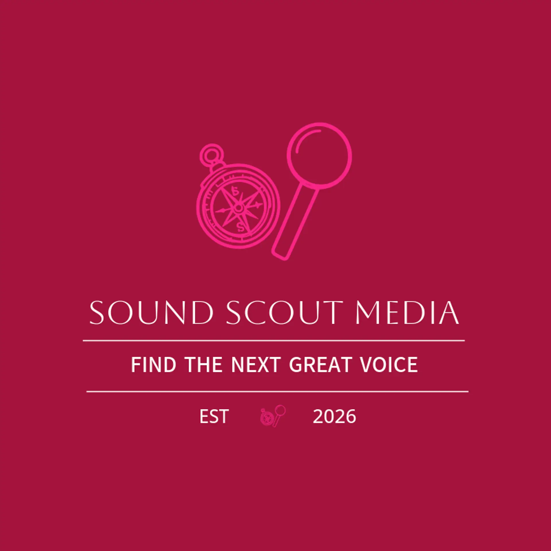 Sound Scout Media logo for microphone