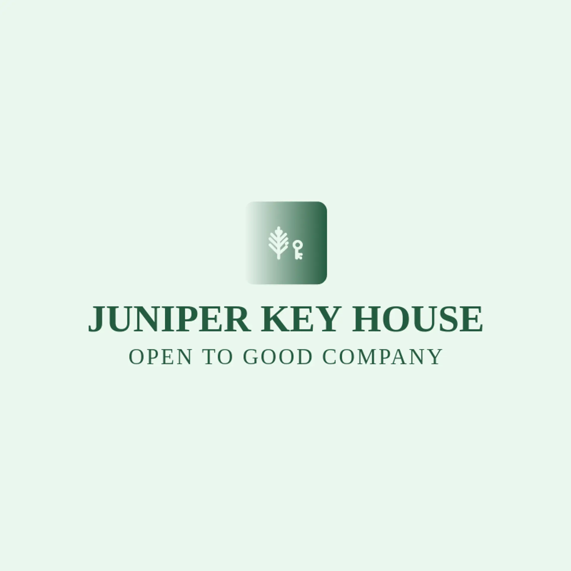 Juniper Key House logo for speakeasy