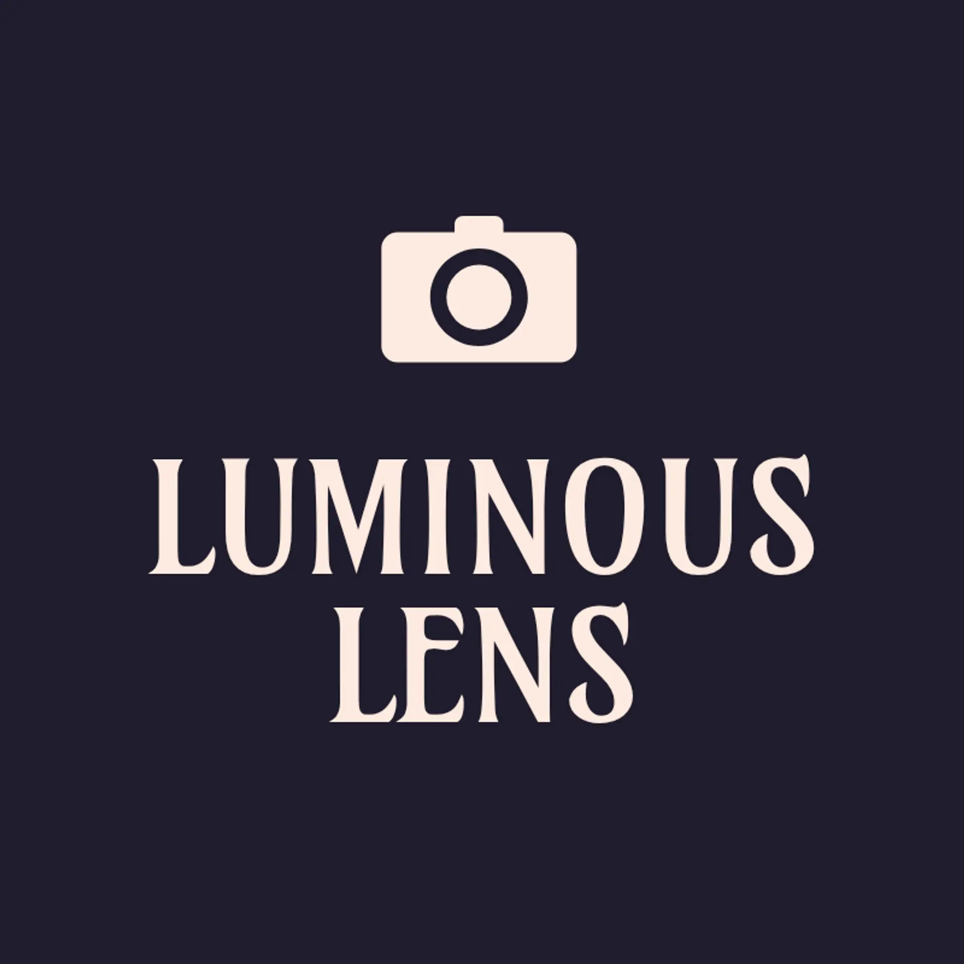 Luminous Lens logo for photography