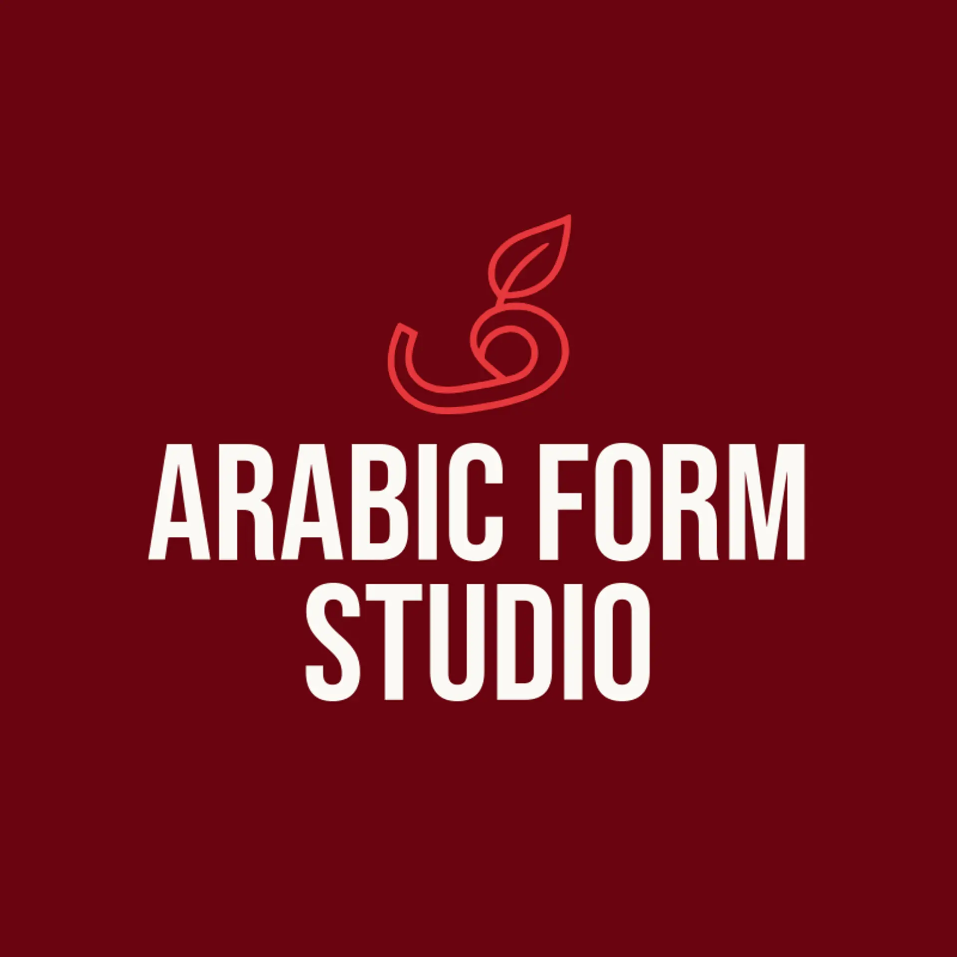 Arabic Form Studio logo for arabic