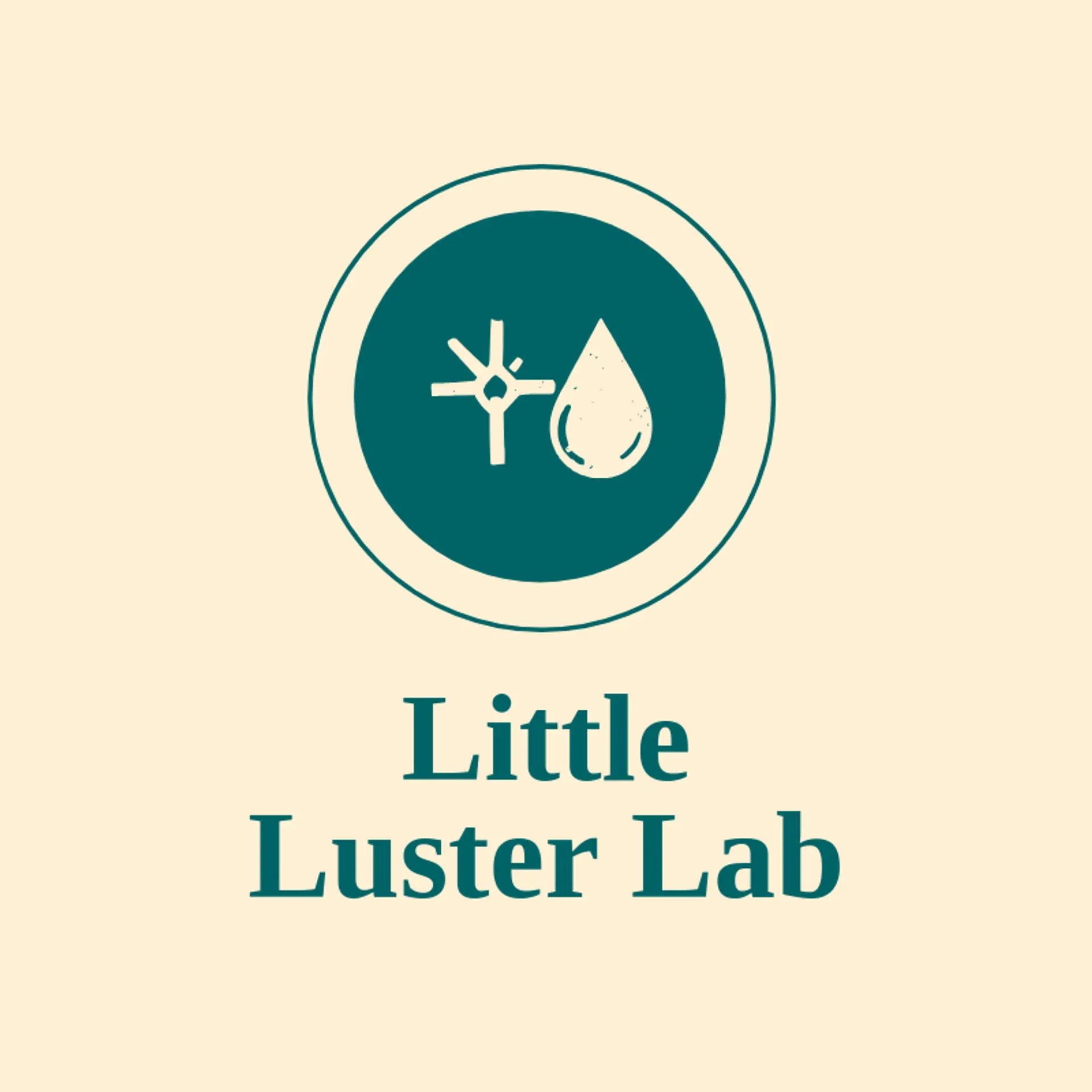 Little Luster Lab logo for sparkle