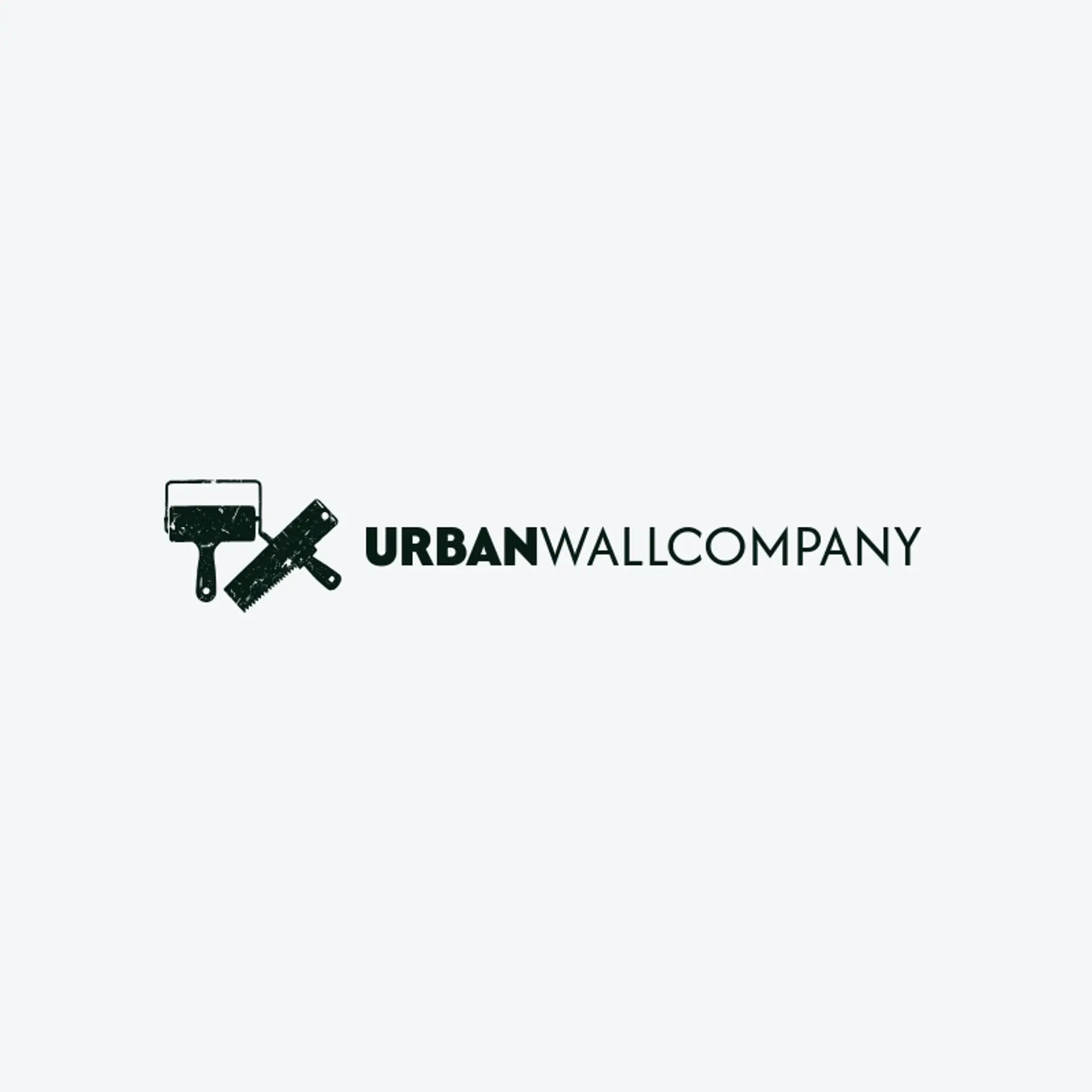 Urban Wall Company logo for drywall