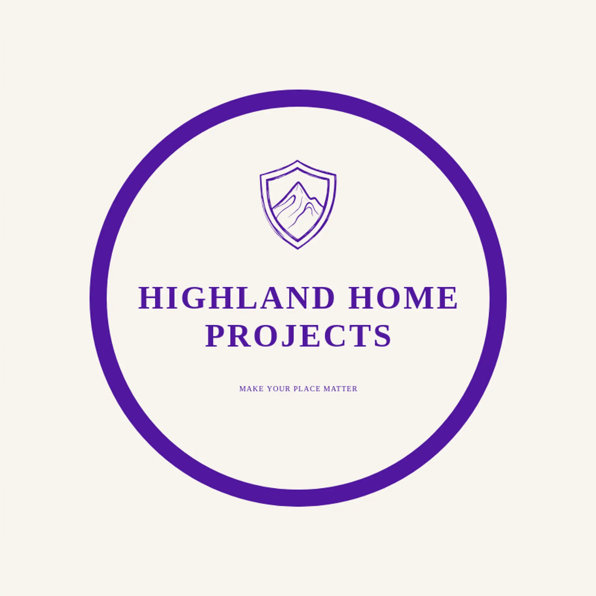 Highland Home Projects logo for contractor