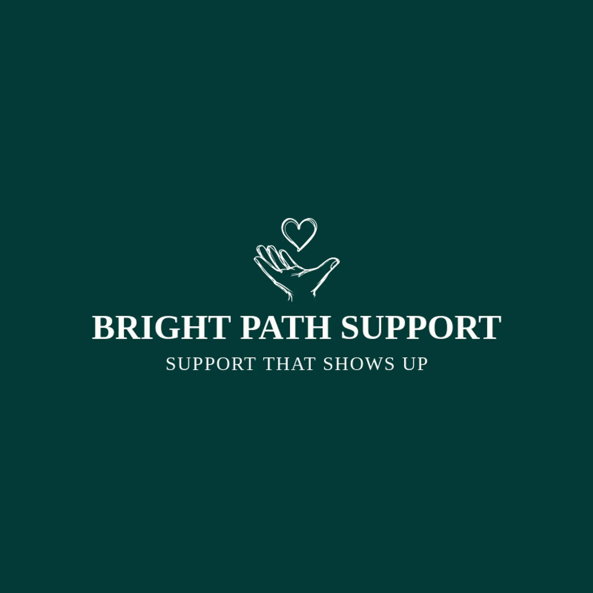 Bright Path Support logo for helping hand