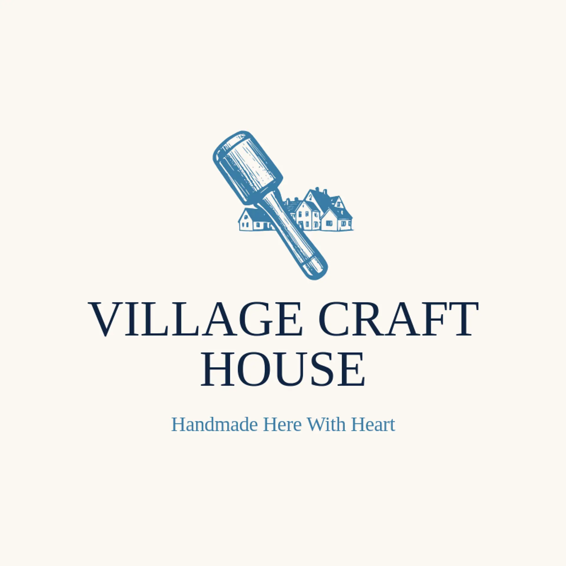 Village Craft House logo for village