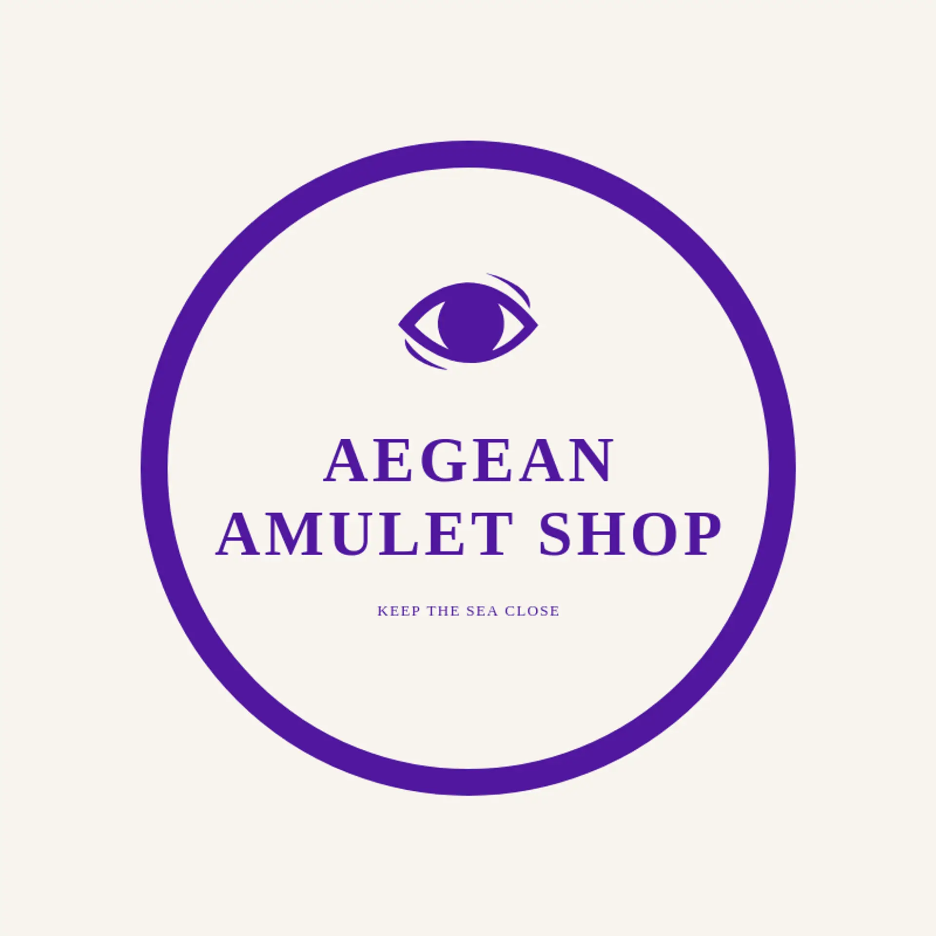 Aegean Amulet Shop logo for evil eye