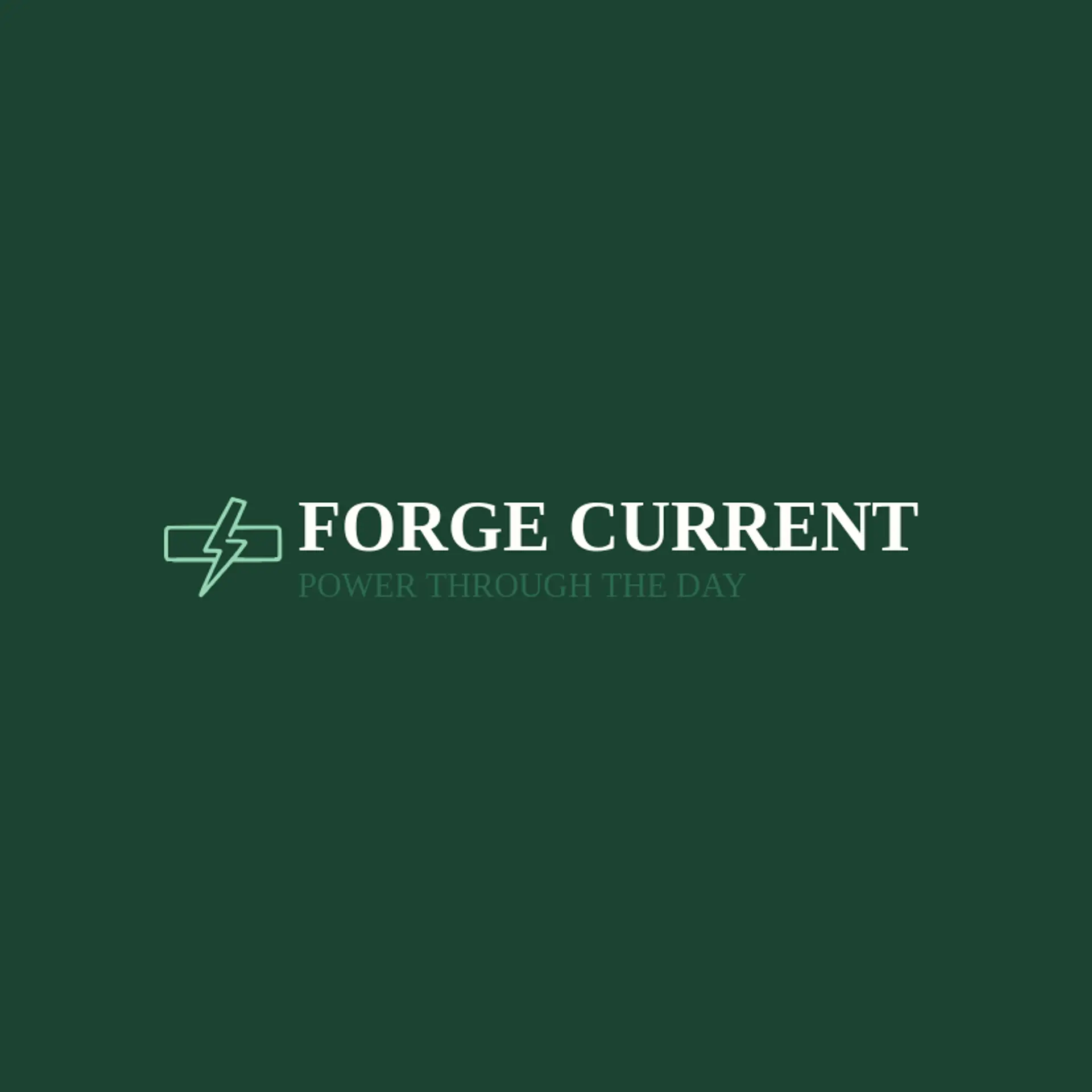 Forge Current logo for iron