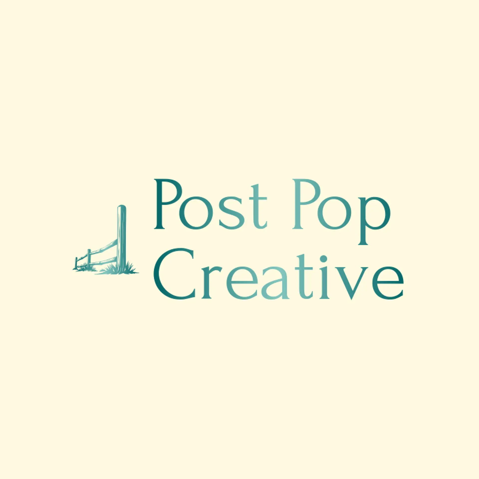 Post Pop Creative logo for post