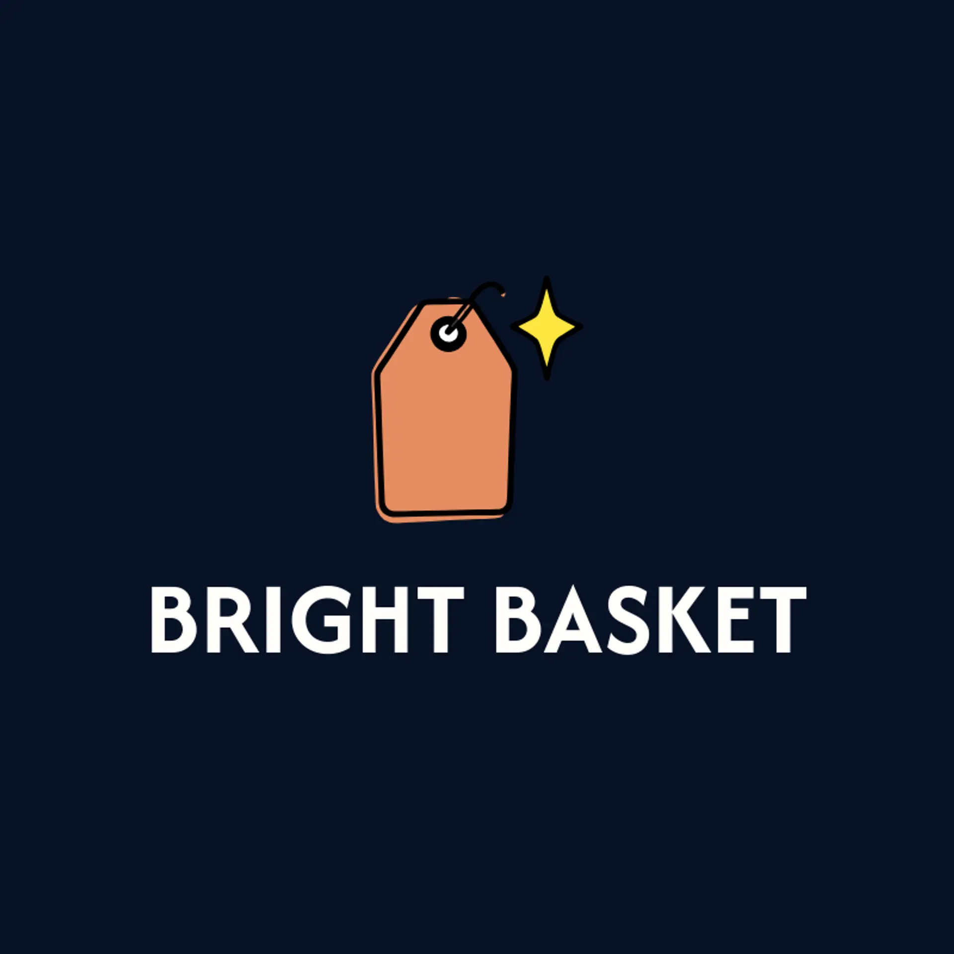Bright Basket logo for shopping