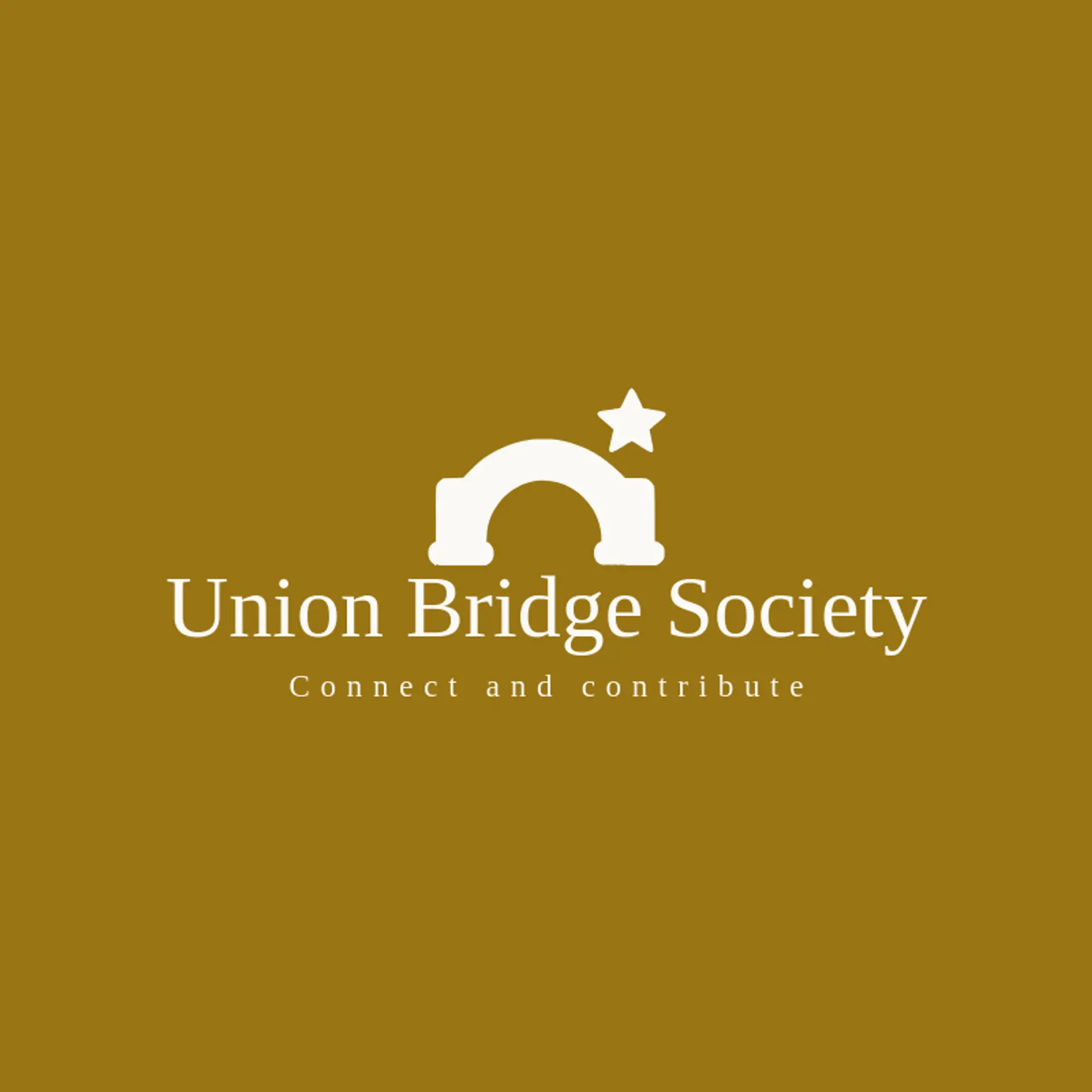 Union Bridge Society logo for fraternity