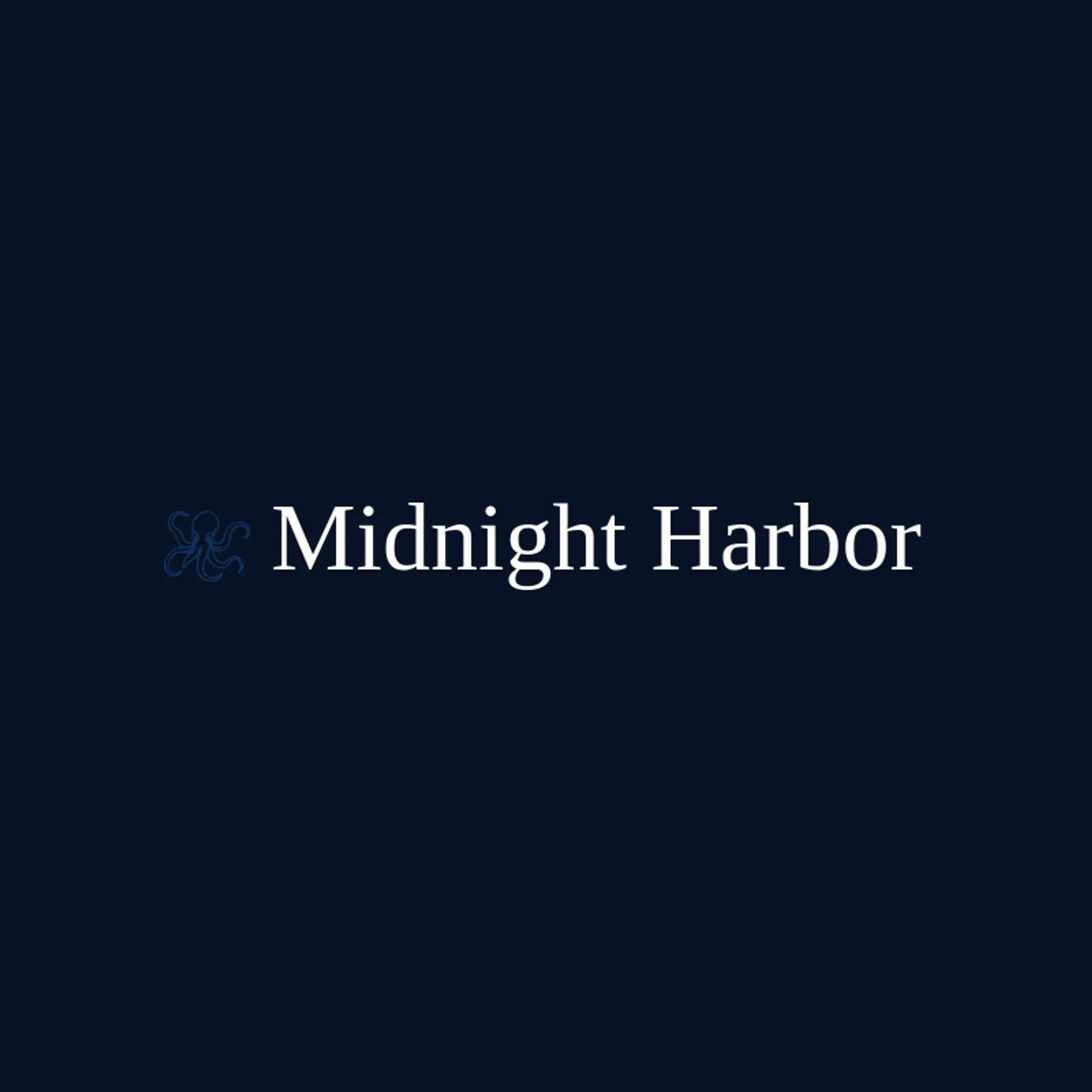 Midnight Harbor logo for kraken