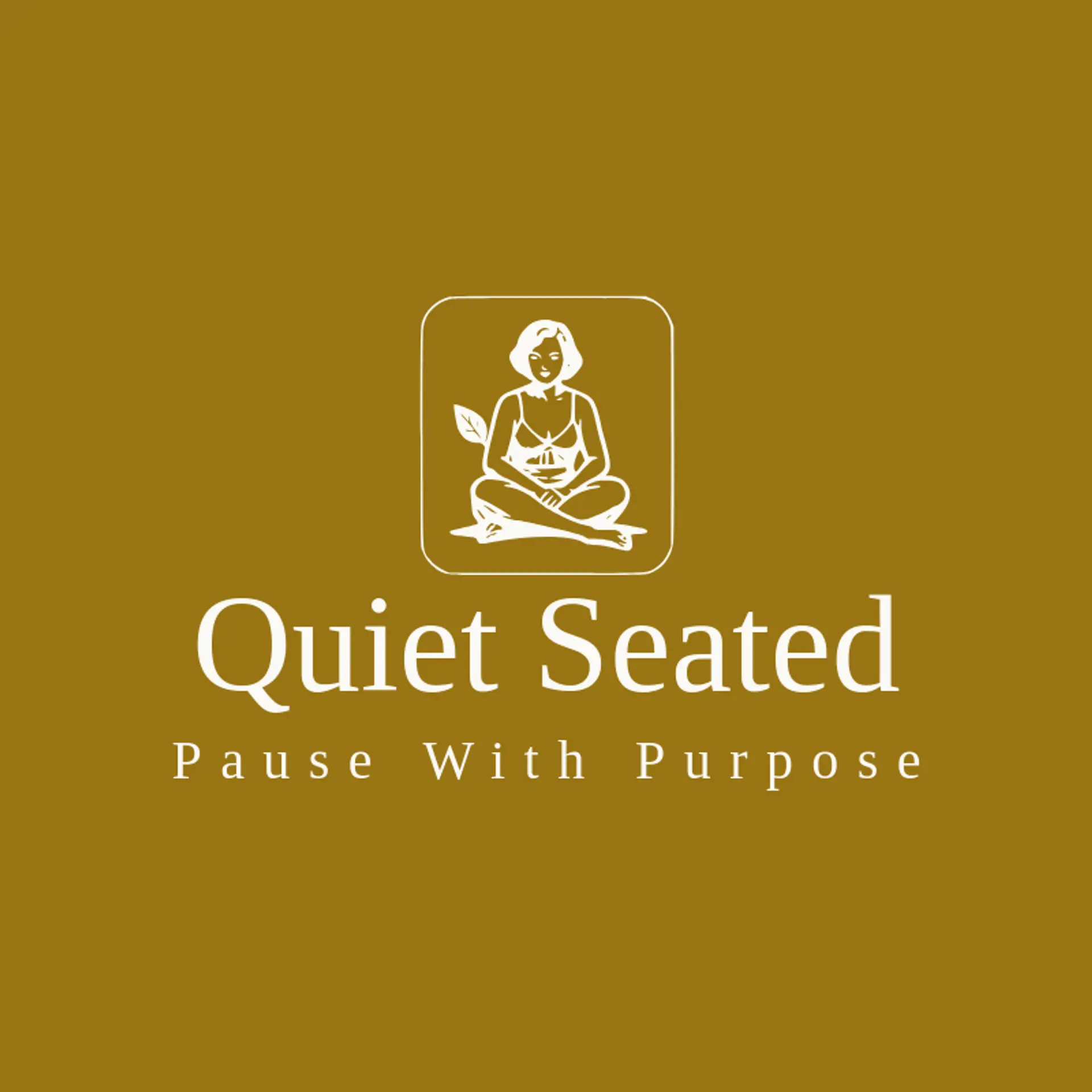 Quiet Seated logo for wellness