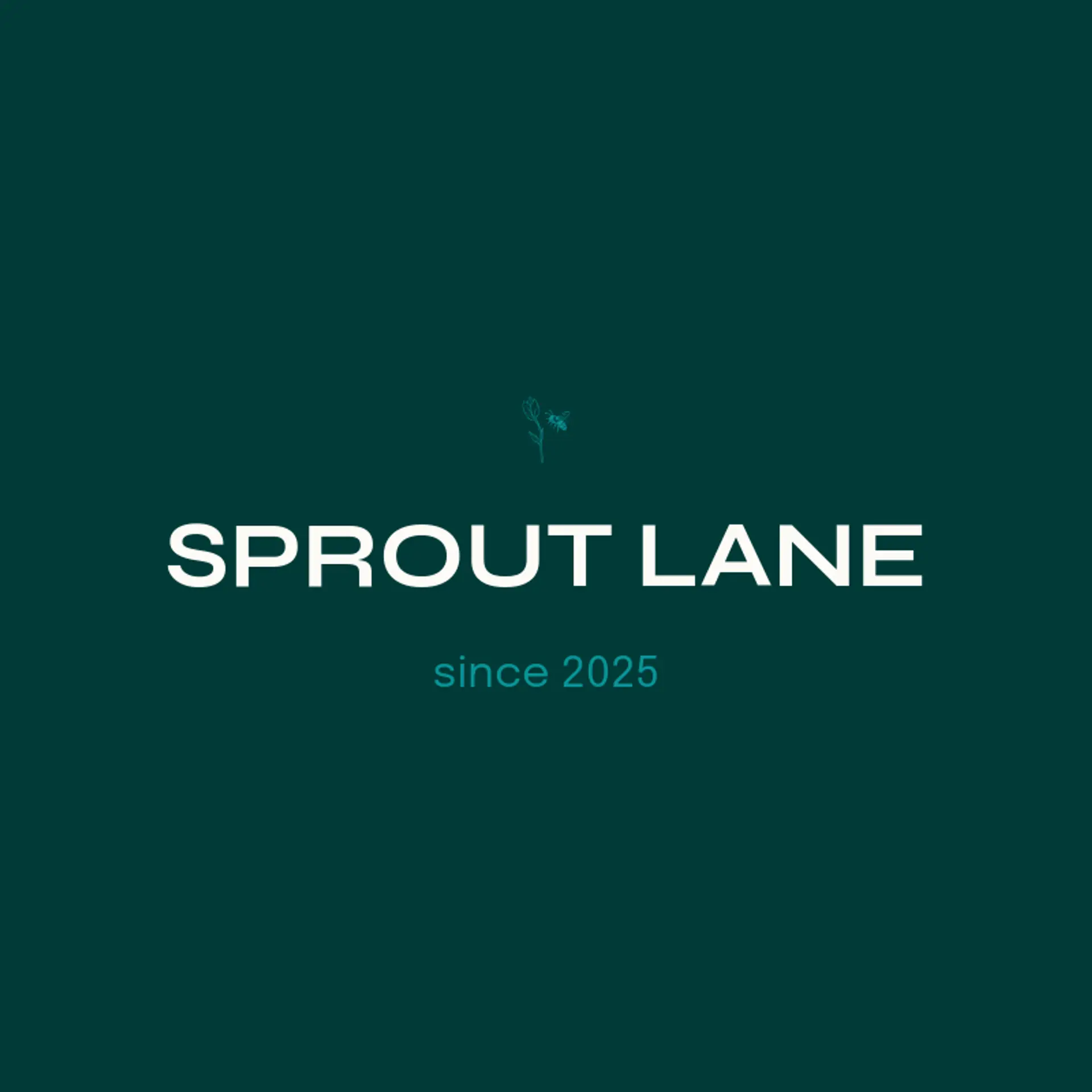 Sprout Lane logo for flower