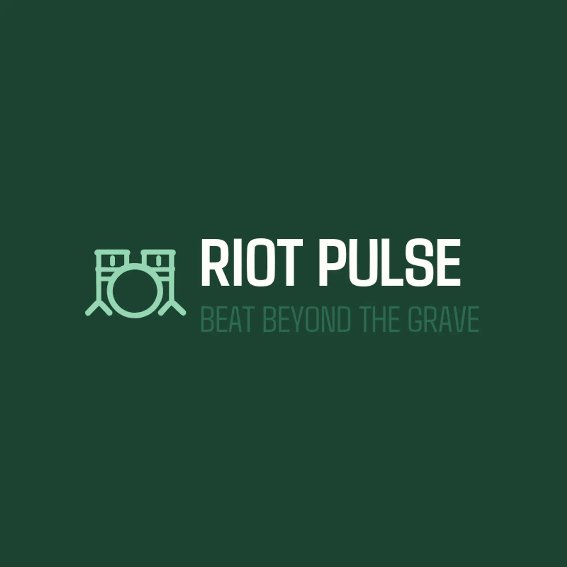 Riot Pulse logo for death metal