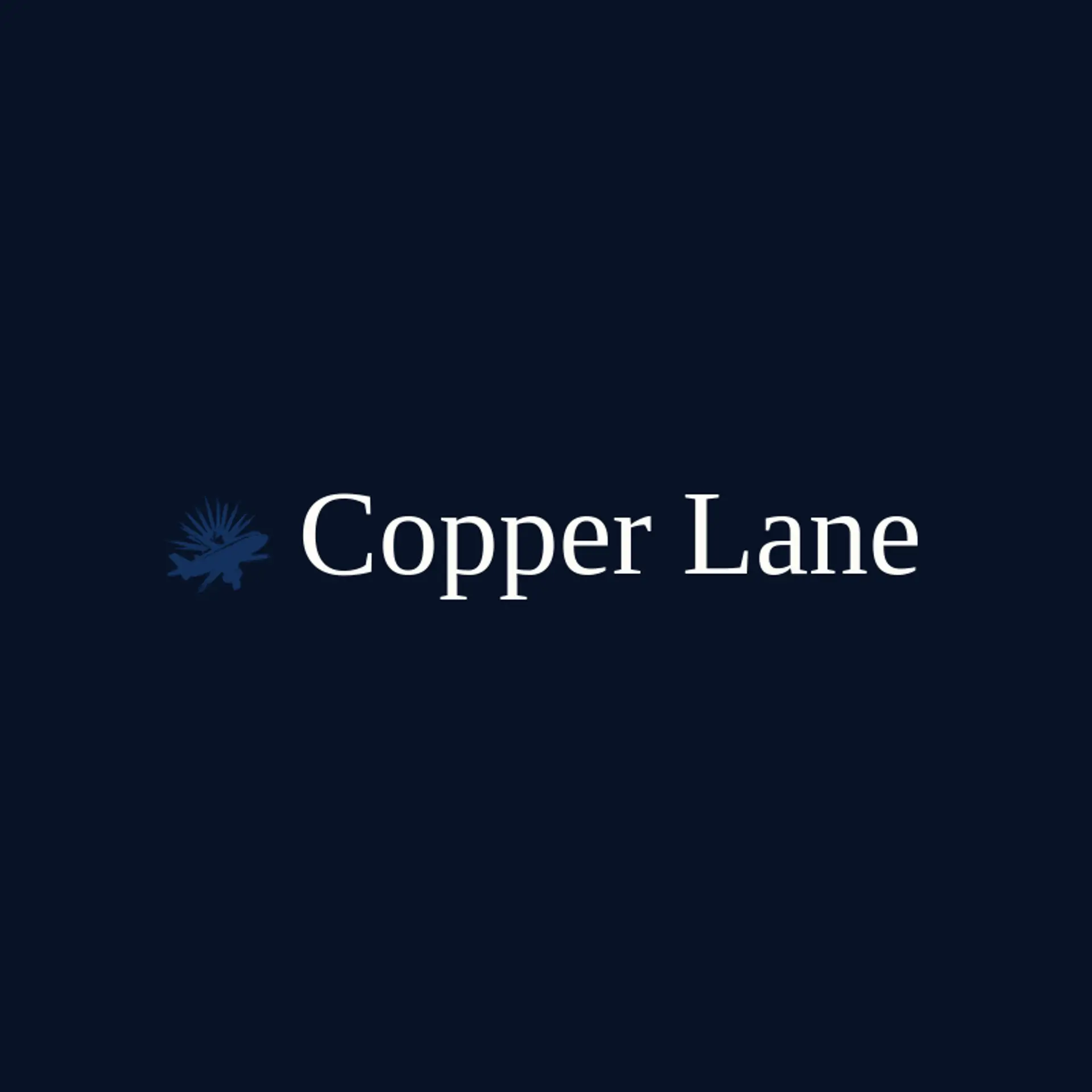 Copper Lane logo for transportation