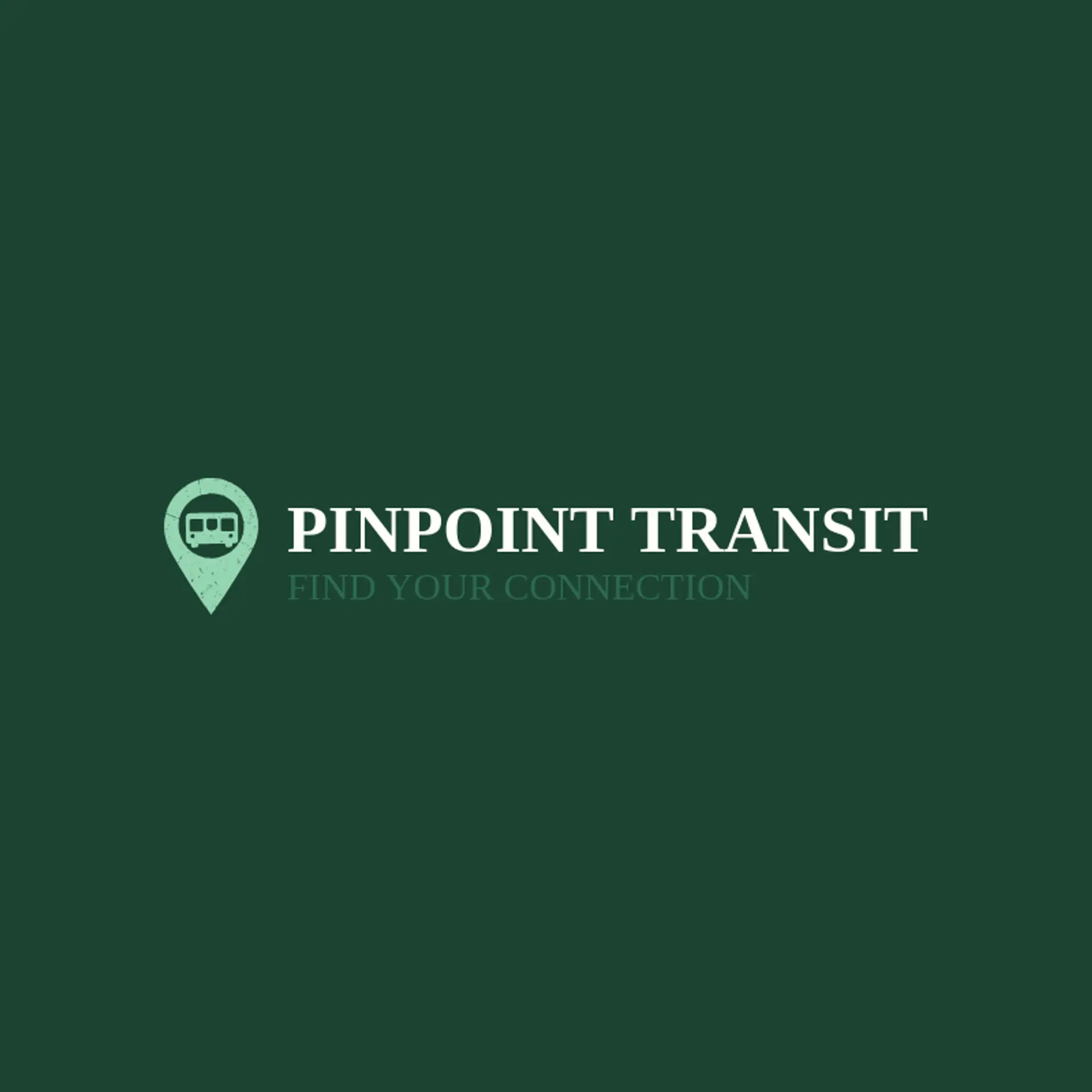 Pinpoint Transit logo for metro
