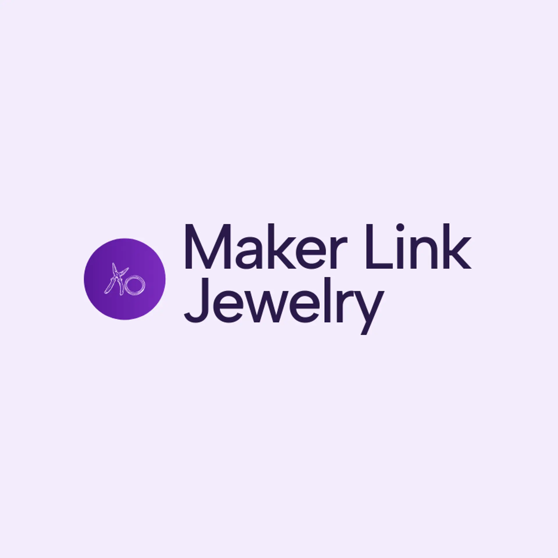 Maker Link Jewelry logo for bracelet