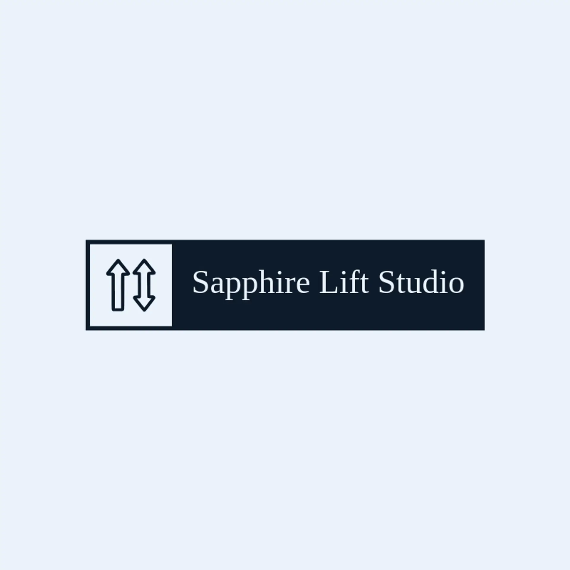 Sapphire Lift Studio logo for elevator