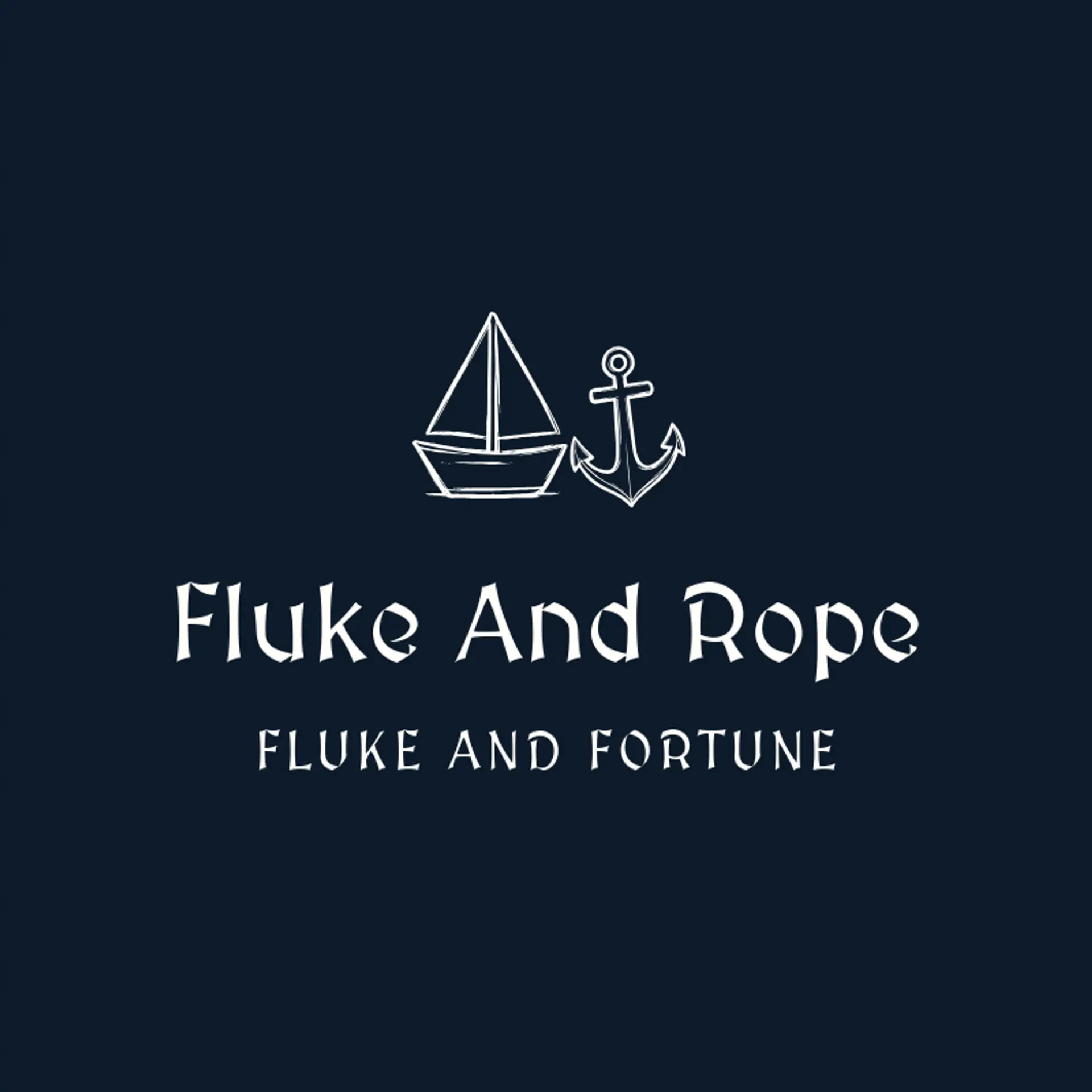 Fluke and Rope logo for anchor
