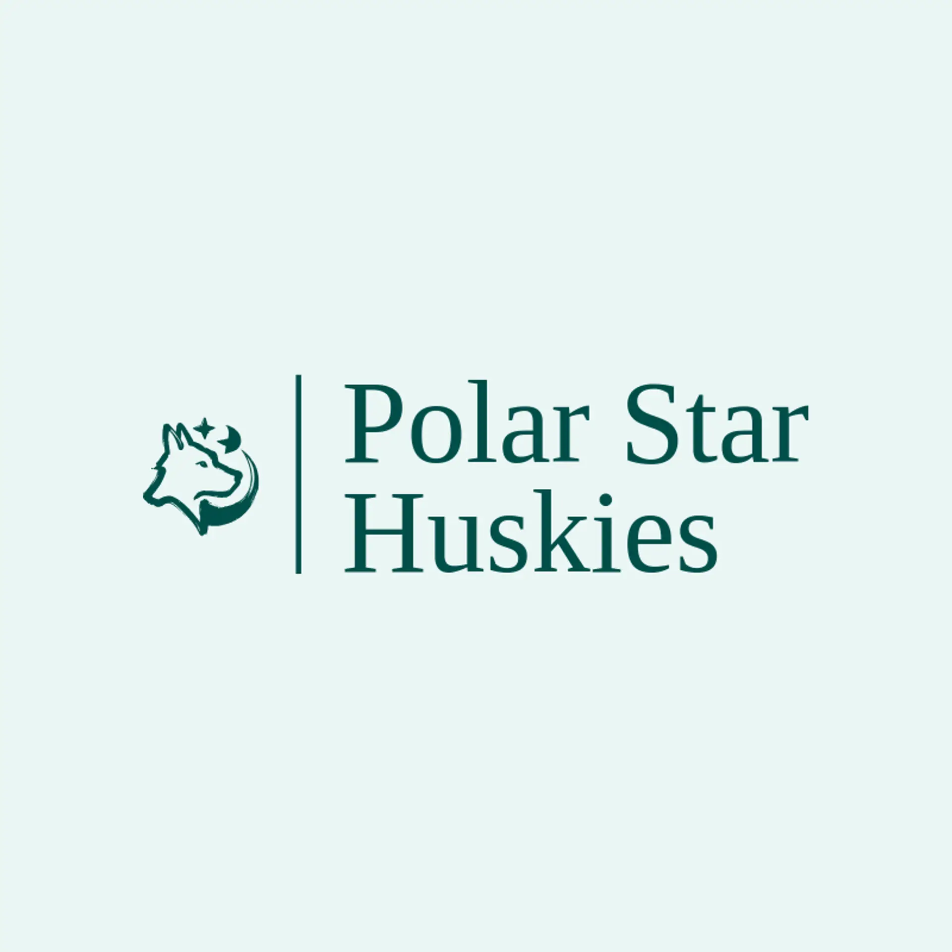 Polar Star Huskies logo for husky
